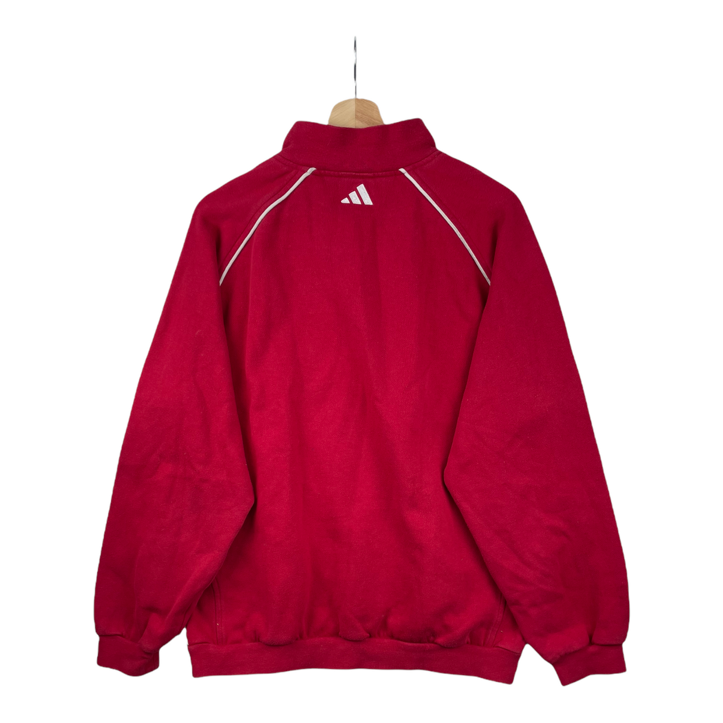 90s Adidas Sweatshirt Red L