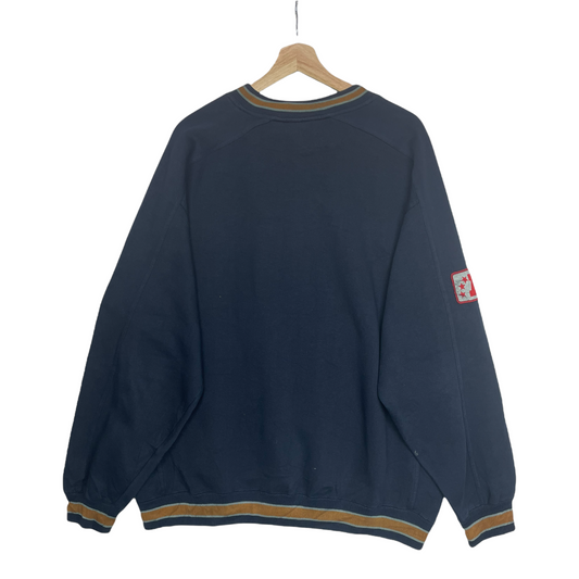 90s Lee Sport Denver Broncos NFL Sweatshirt Navy XL/XXL