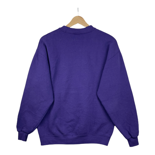 90s Disney Winnie Pooh Sweatshirt Purple M
