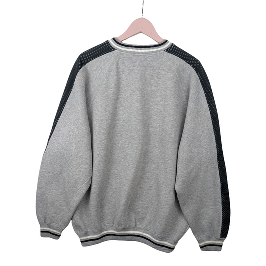 90s New Jersey Nets Lee Sport Sweatshirt Grey XL