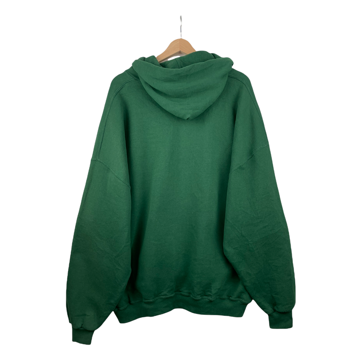 00s Russel Athletic Michigan State Hoodie Green XXXL