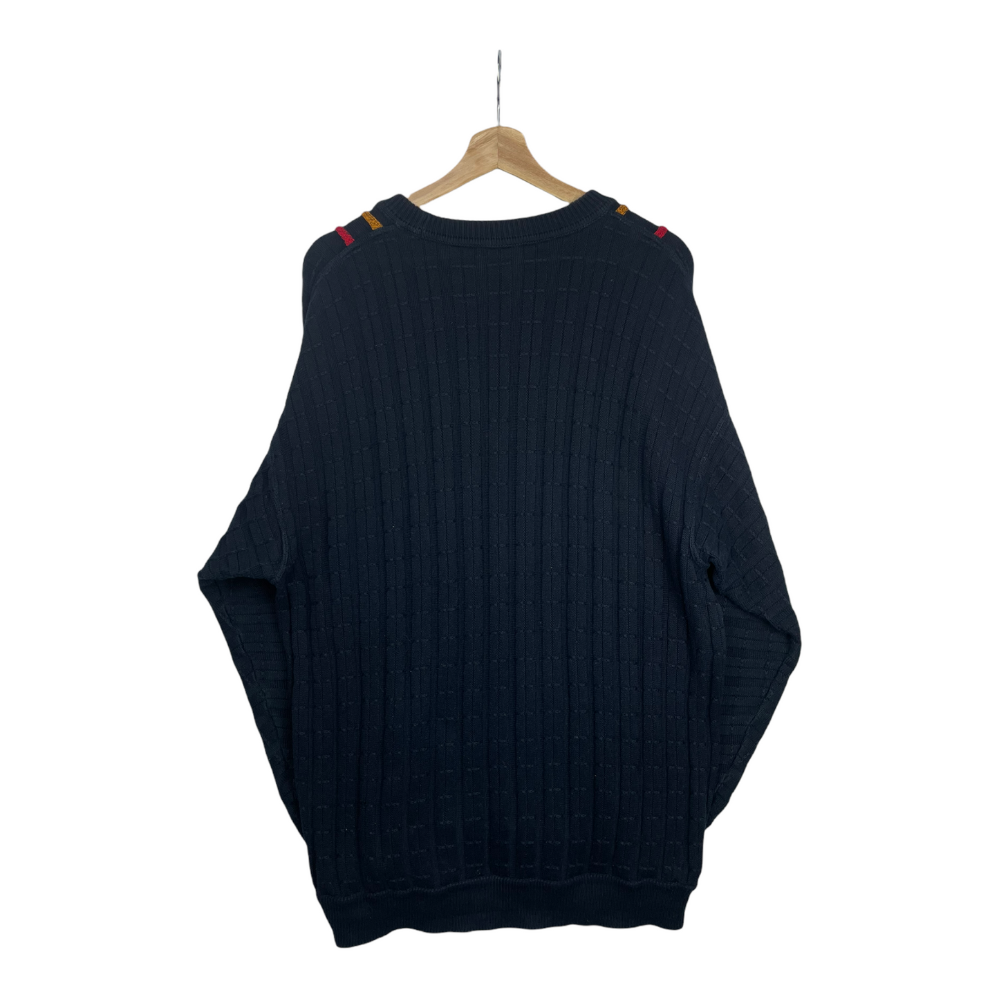 90s Carlo Colucci Knit Navy XL
