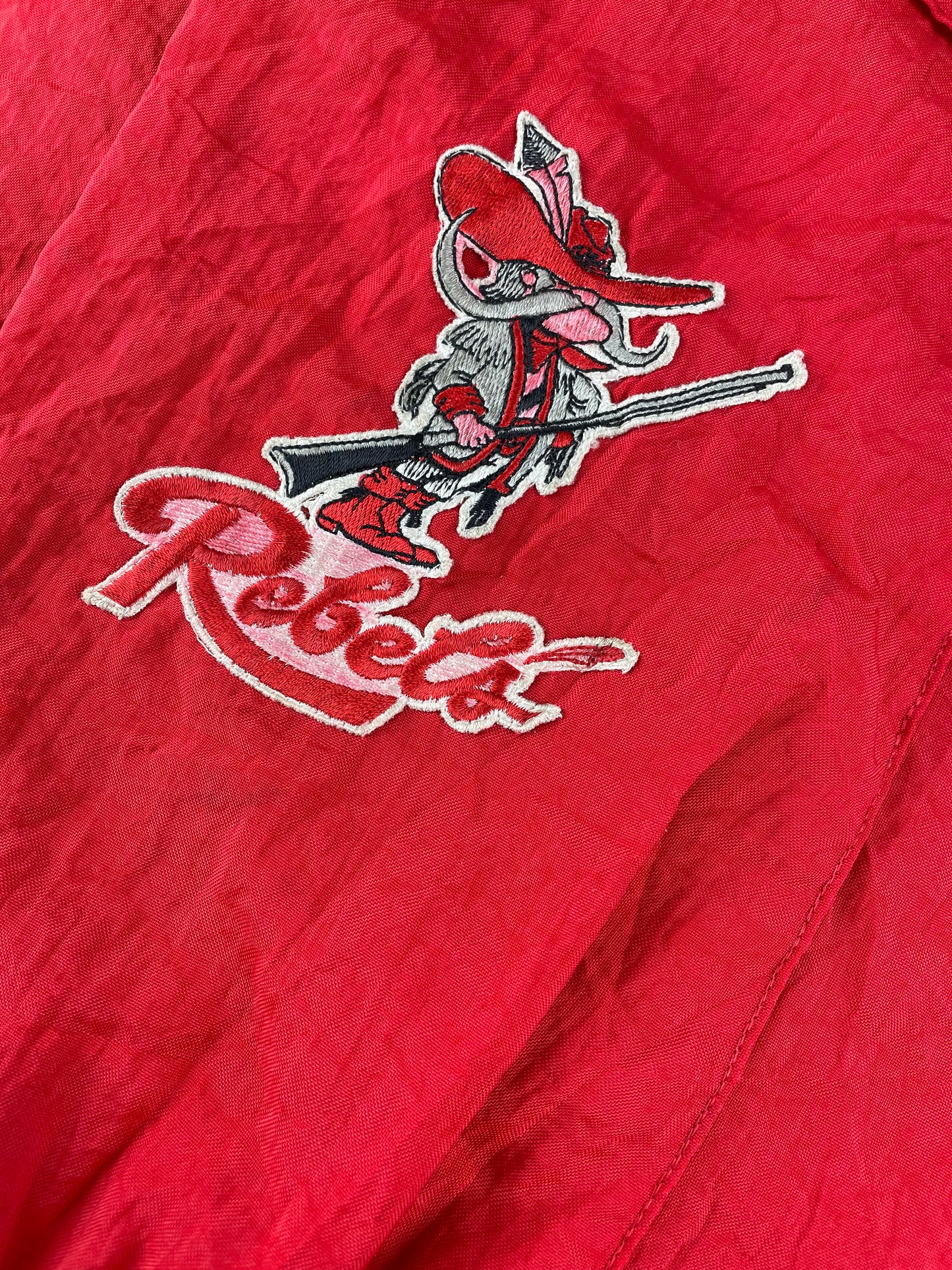 90s Apex One Varsity UNLV Rebels NCAA Jacket Red Black