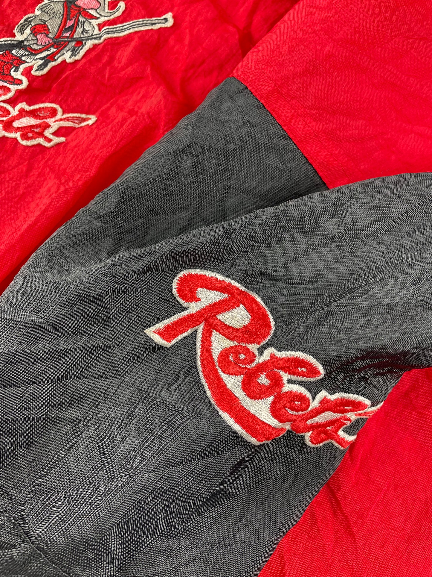 90s Apex One Varsity UNLV Rebels NCAA Jacket Red Black