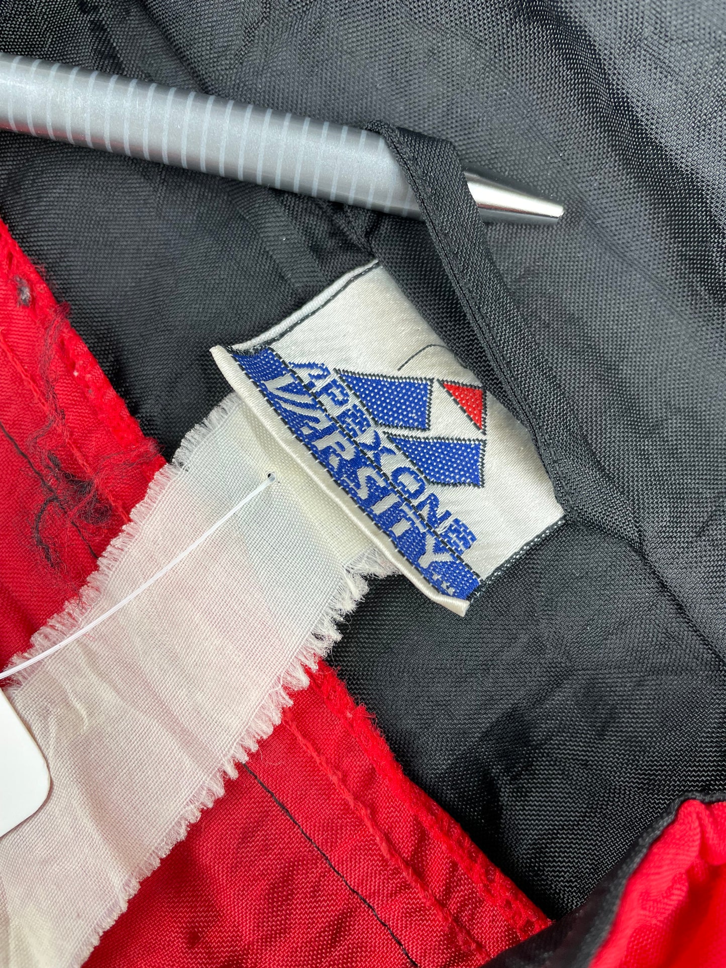 90s Apex One Varsity UNLV Rebels NCAA Jacket Red Black