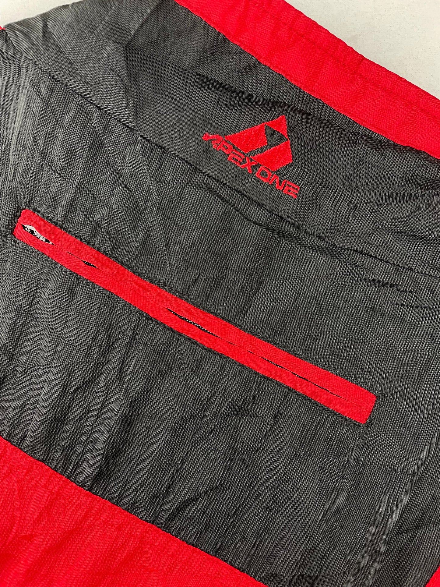 90s Apex One Varsity UNLV Rebels NCAA Jacket Red Black