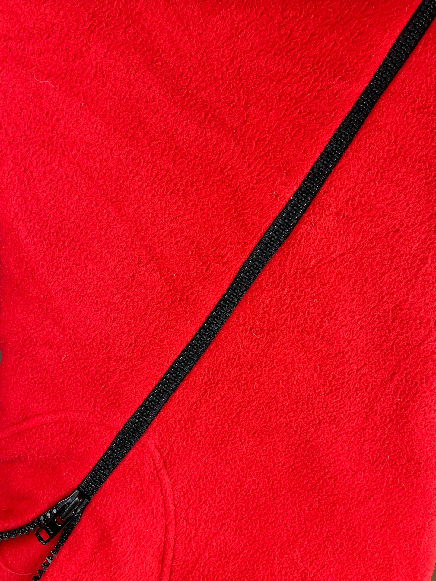 90s Girardelli Design Crazy Fleece Red