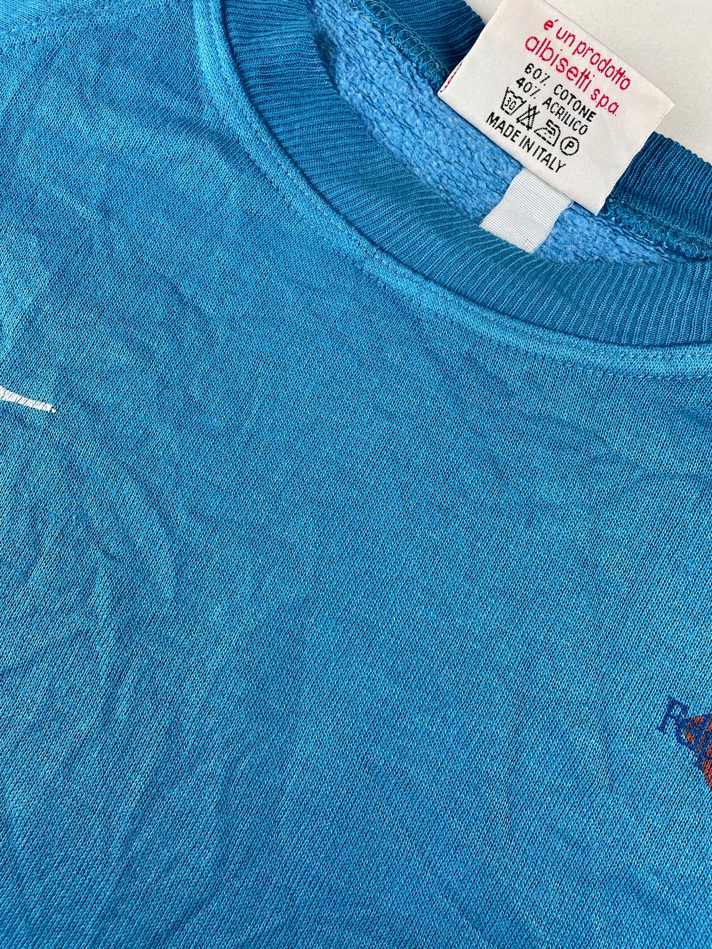 80s FelpaSport Parmalat Sweatshirt Blue L