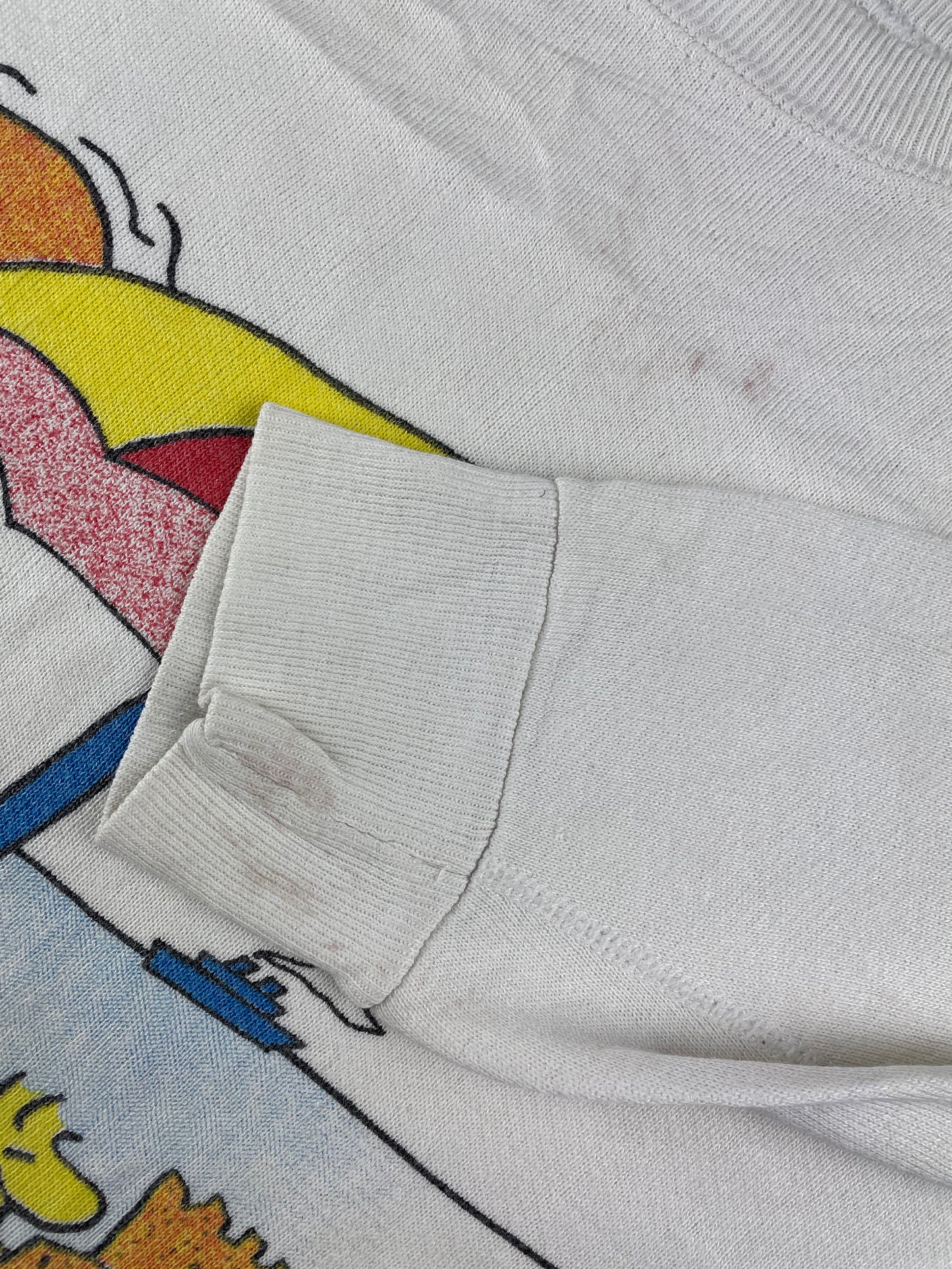 80s Peanuts Sweatshirt White Size S