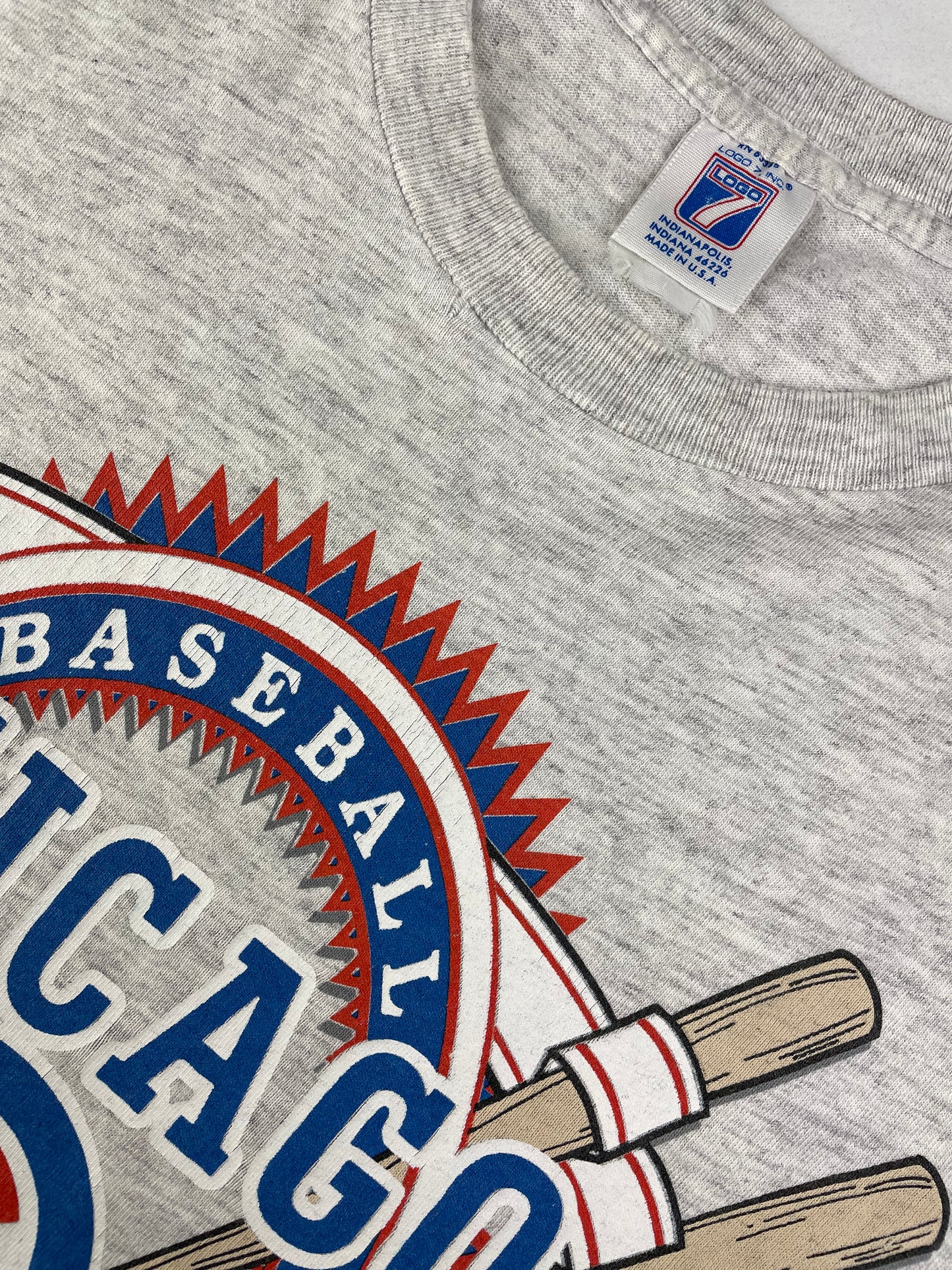 80s Logo 7 T-Shirt Grey Size L