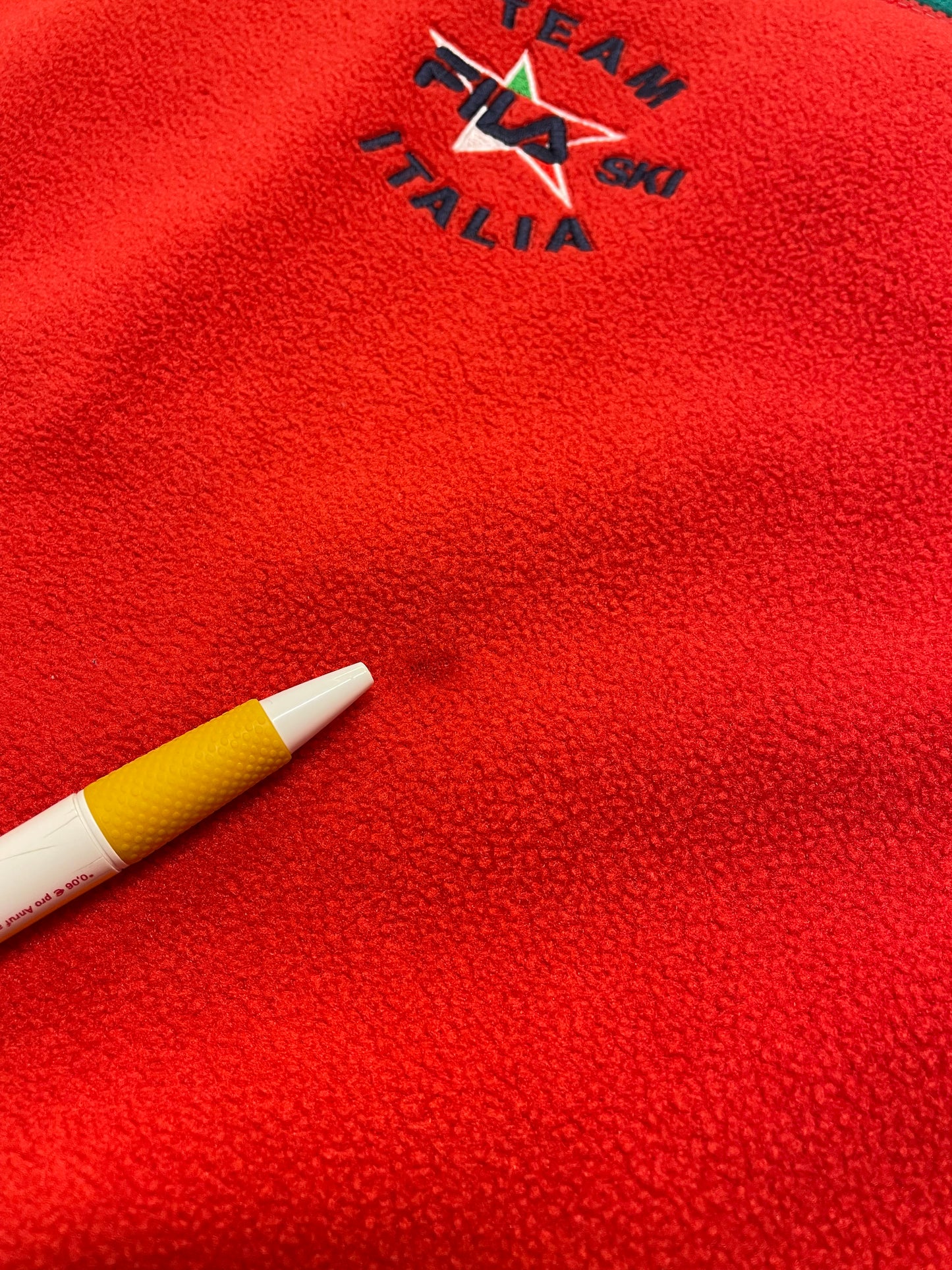 90s Fila Fleece Red  M