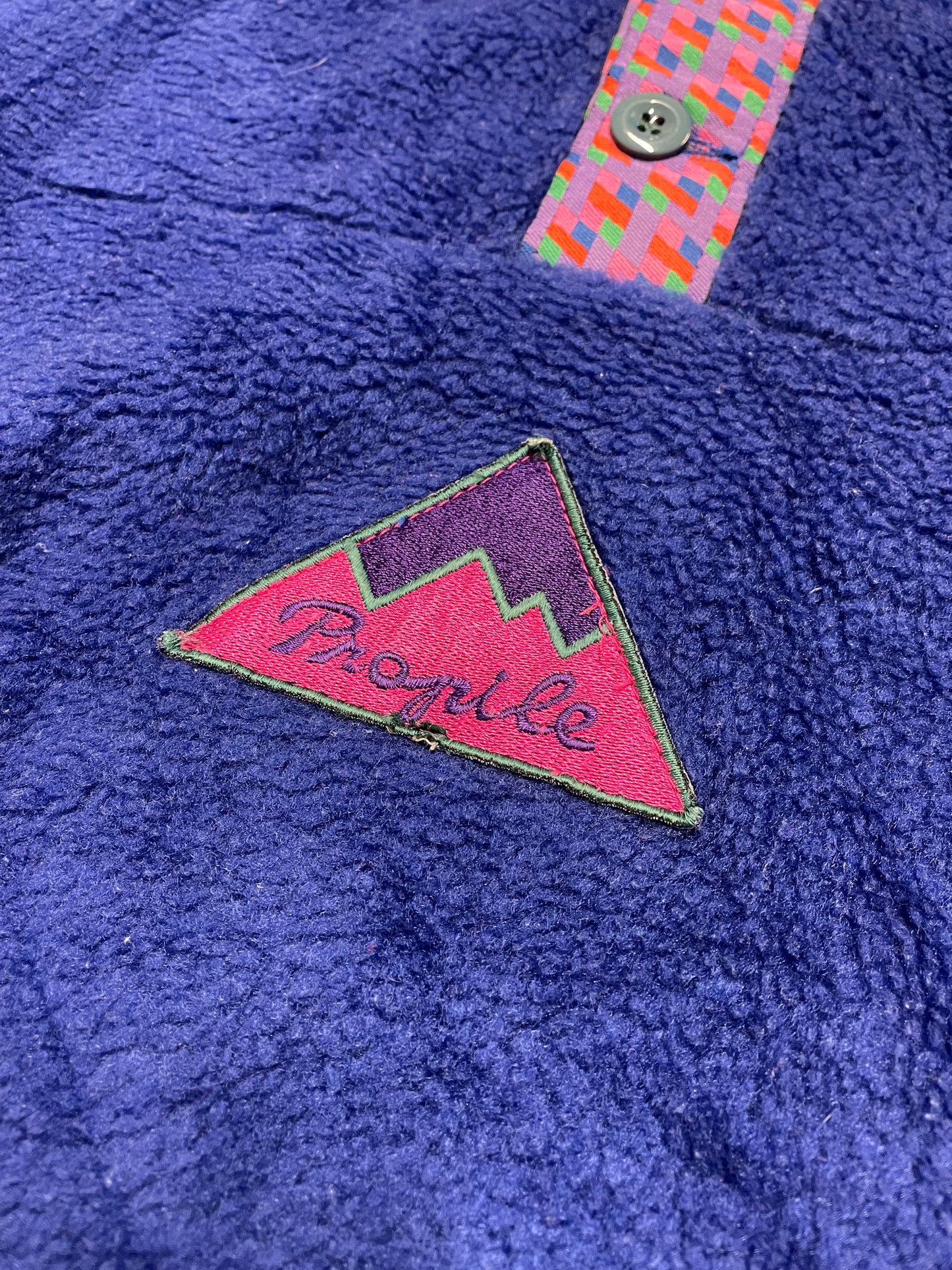 90s HellyHansen Propile Crazy Fleece Blue M