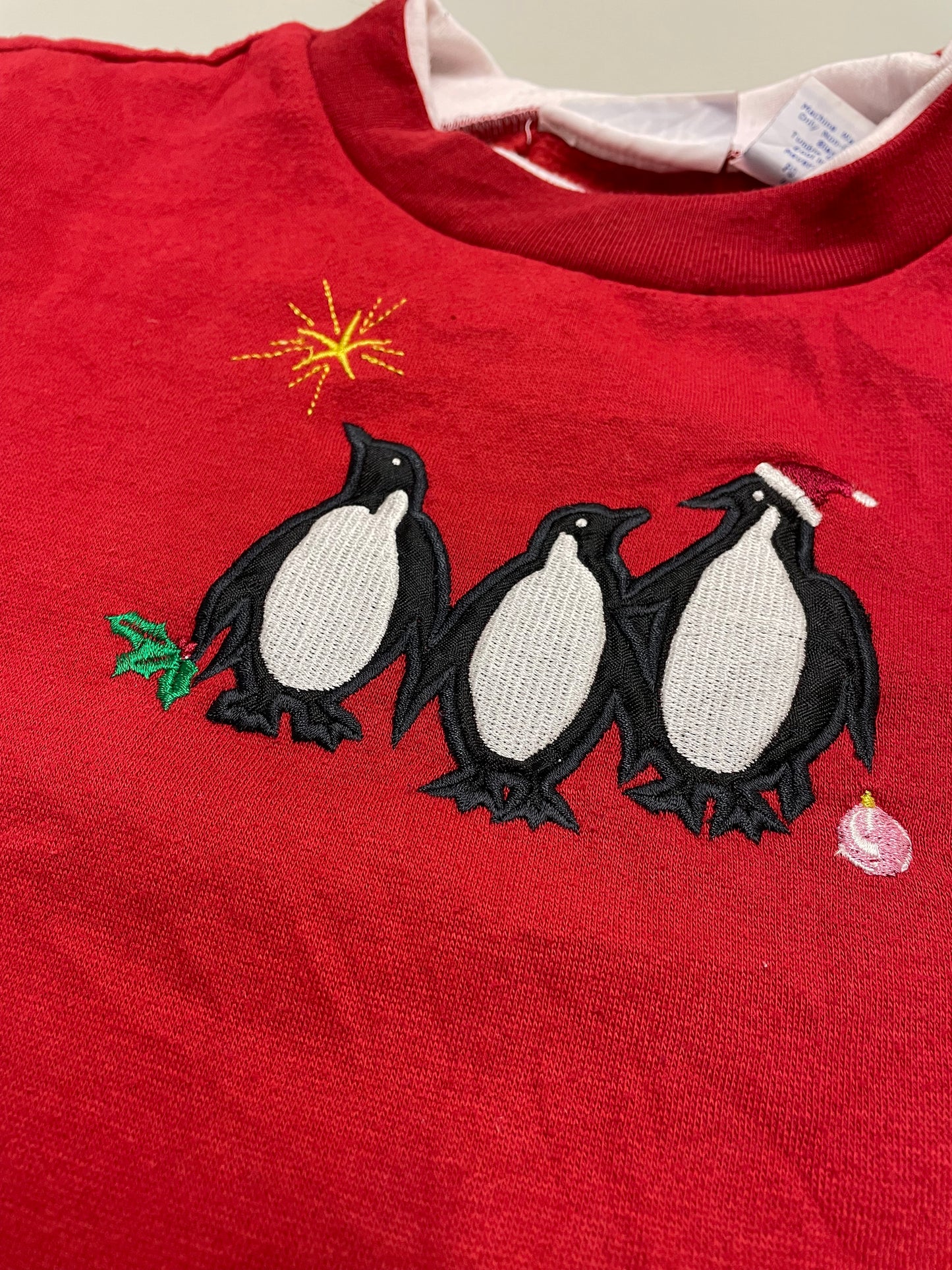 00s Blair Christmas Sweatshirt Red M