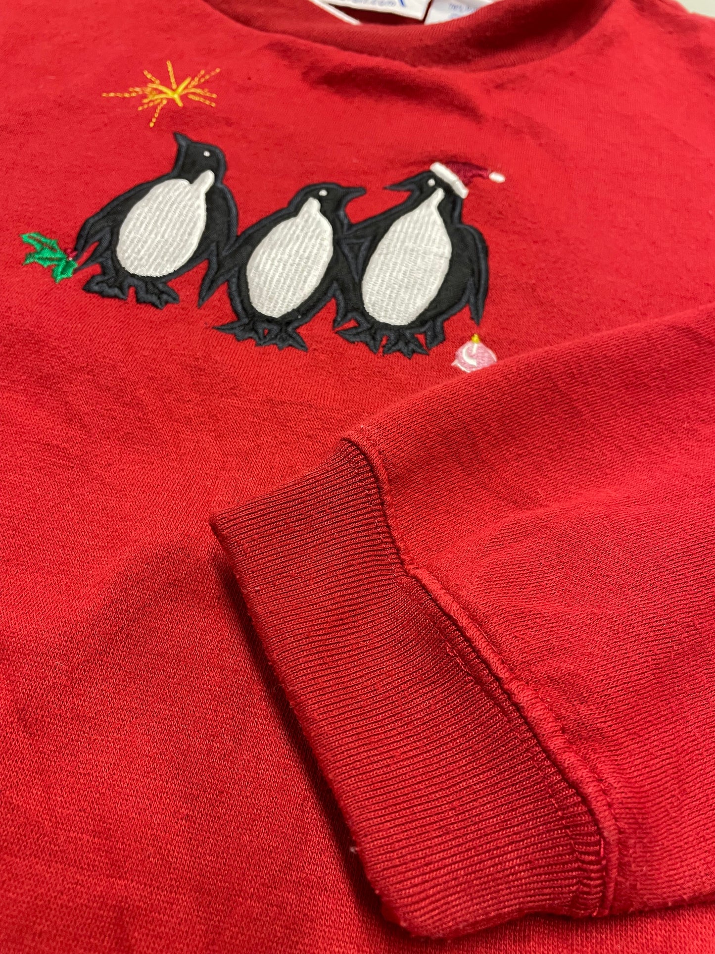 00s Blair Christmas Sweatshirt Red M