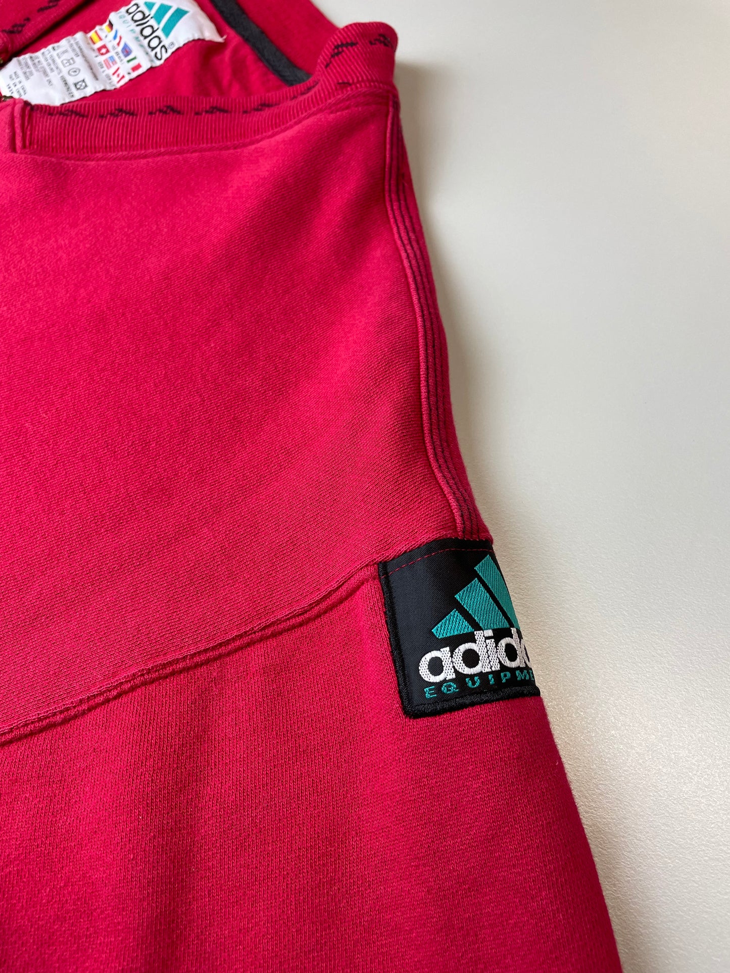 90s Adidas Equipment Sweatshirt Red XL