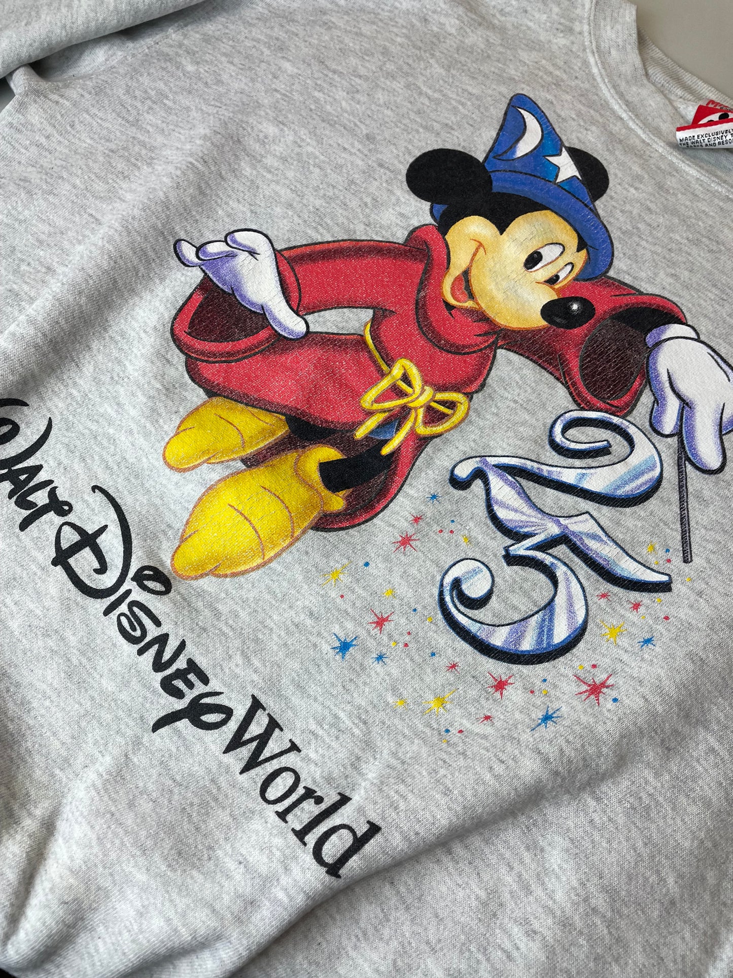 90s Disney Mickey Sweatshirt Grey L