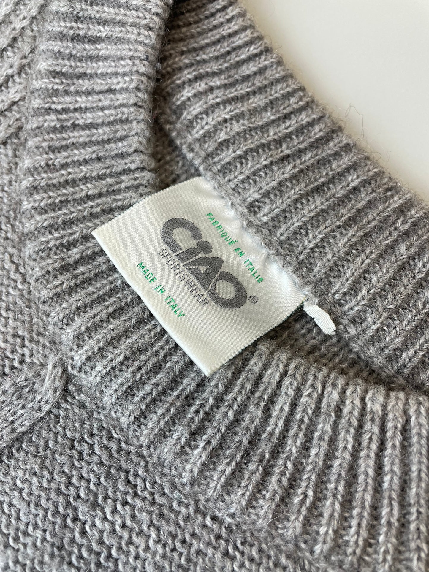 90s Ciao Sportswear Knit Grey XL