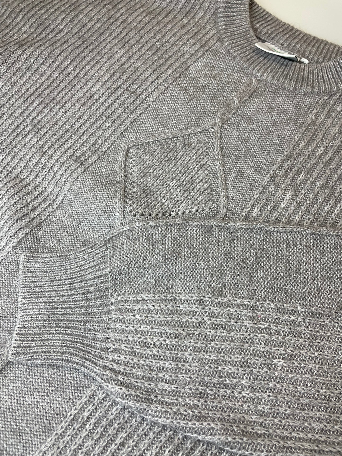 90s Ciao Sportswear Knit Grey XL