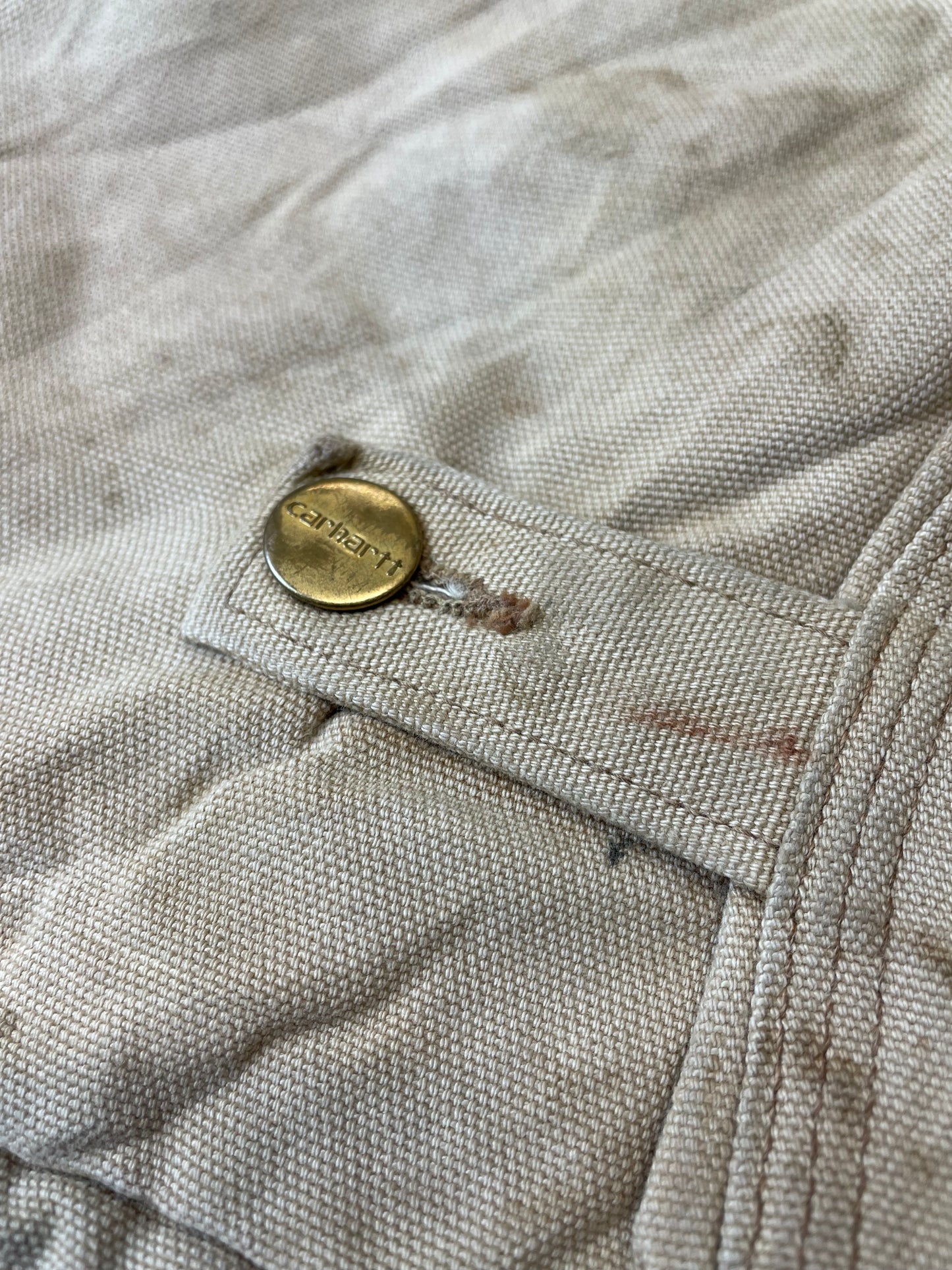 00s Carhartt Jacket Beige Brown L