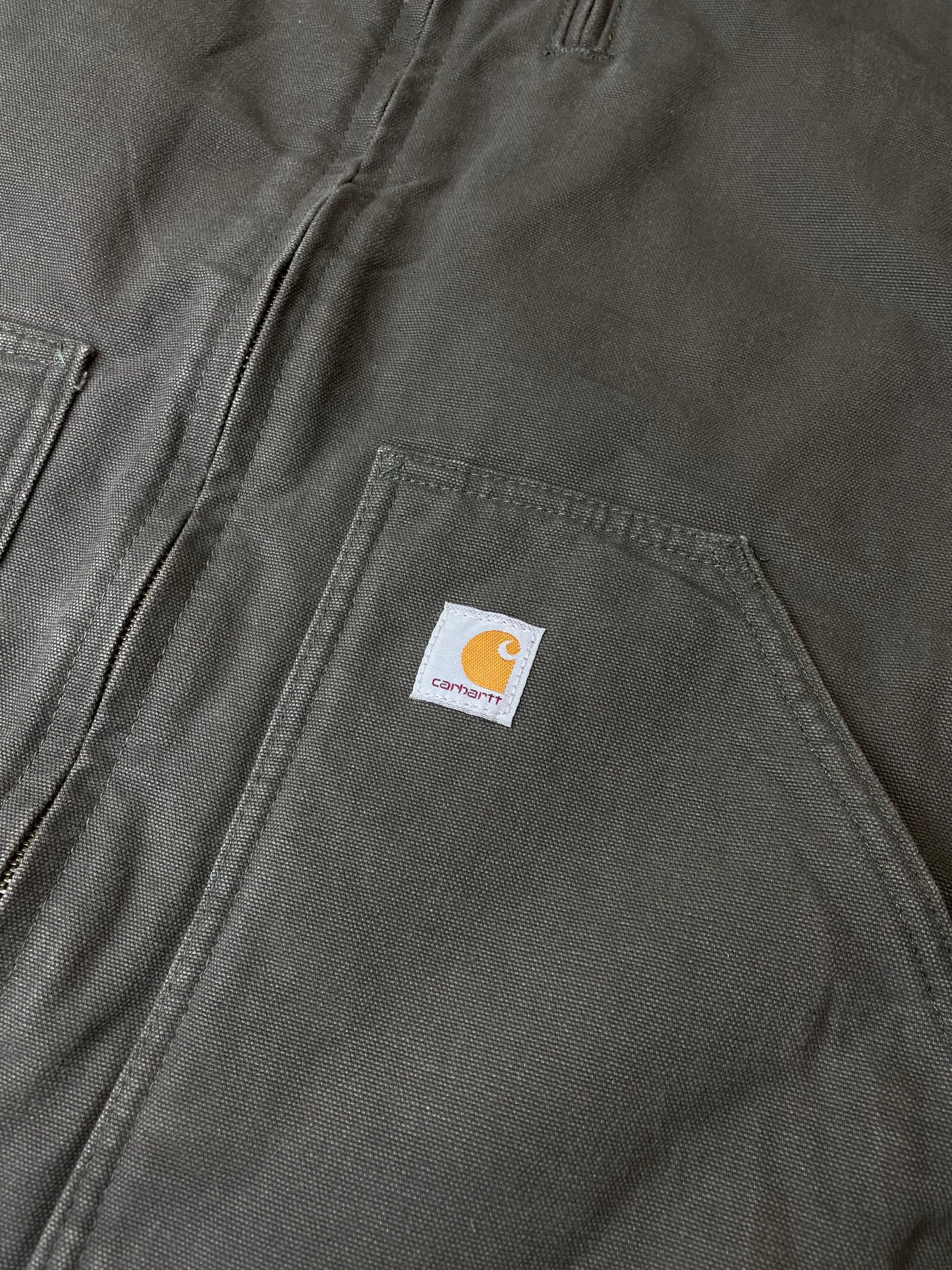 00s Carhartt Vest Olive L/M