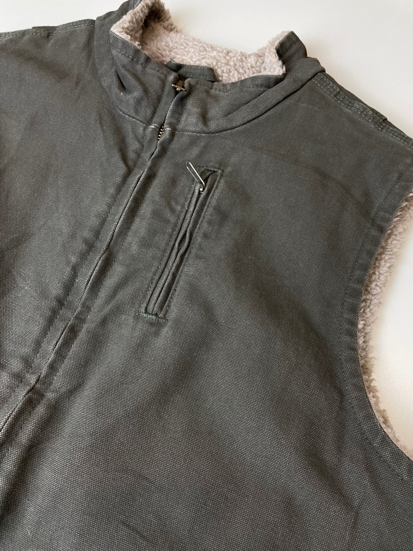 00s Carhartt Vest Olive L/M