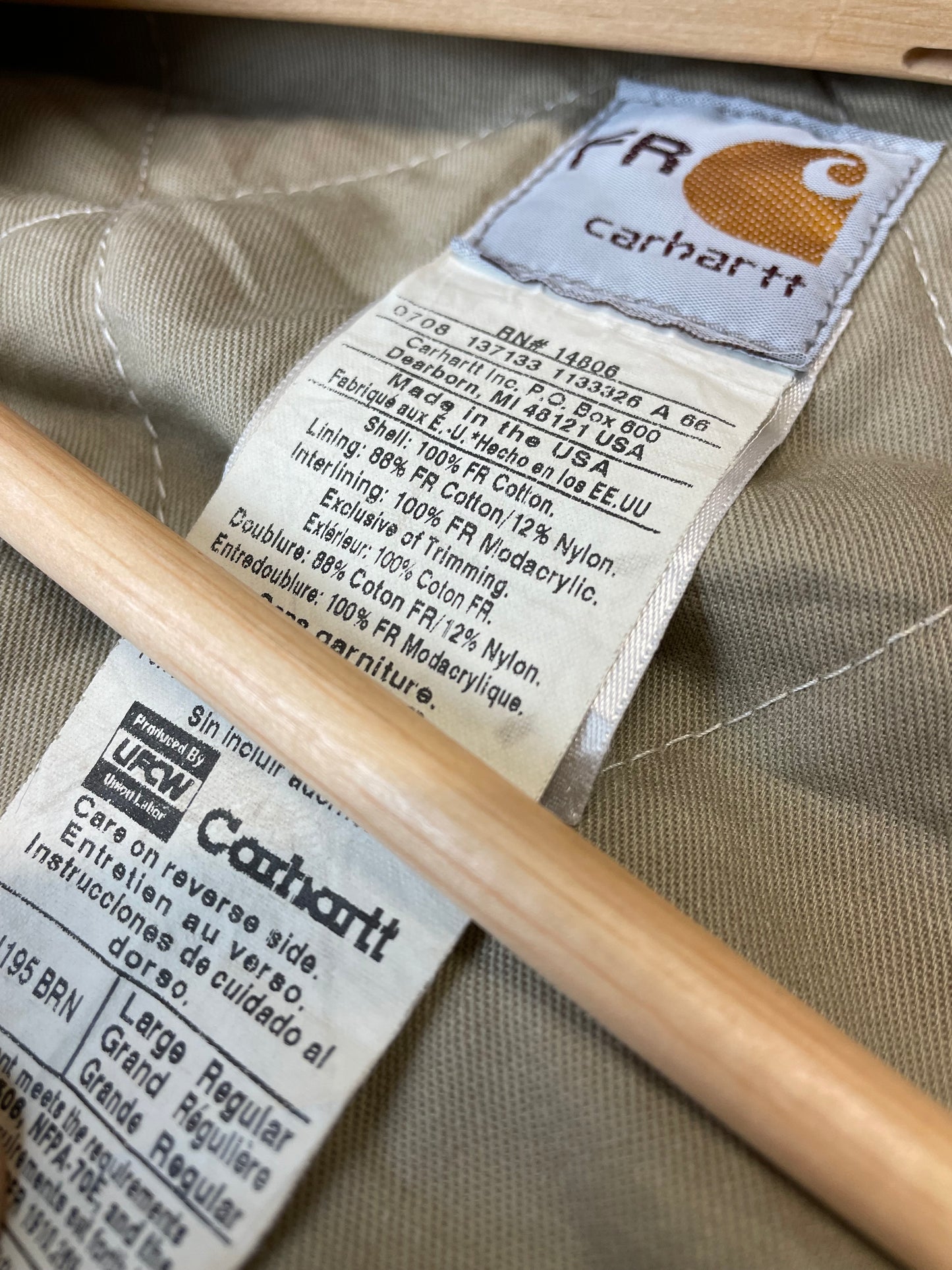 00s Carhartt Jacket Beige L