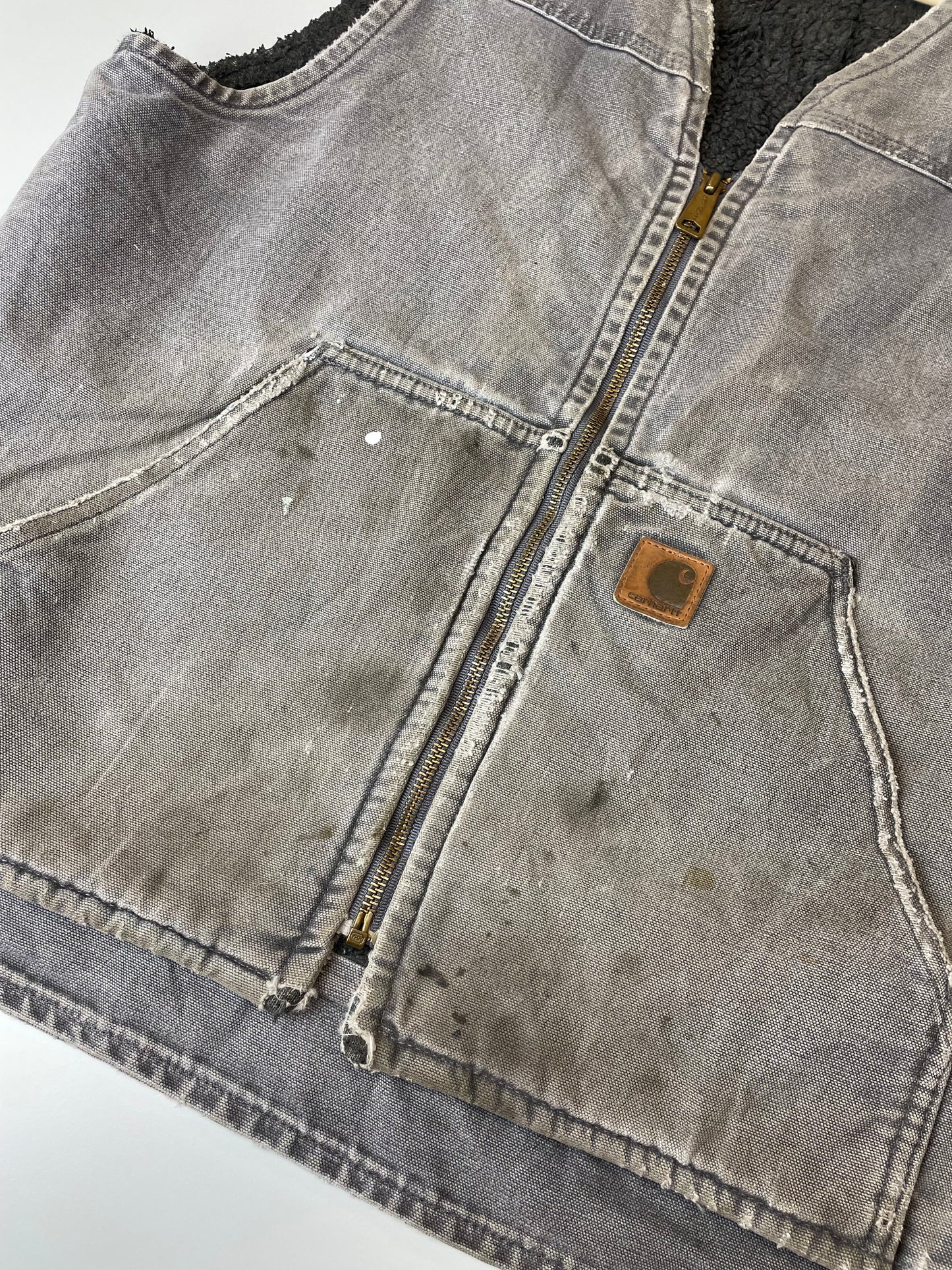 00s Carhartt Vest Grey M
