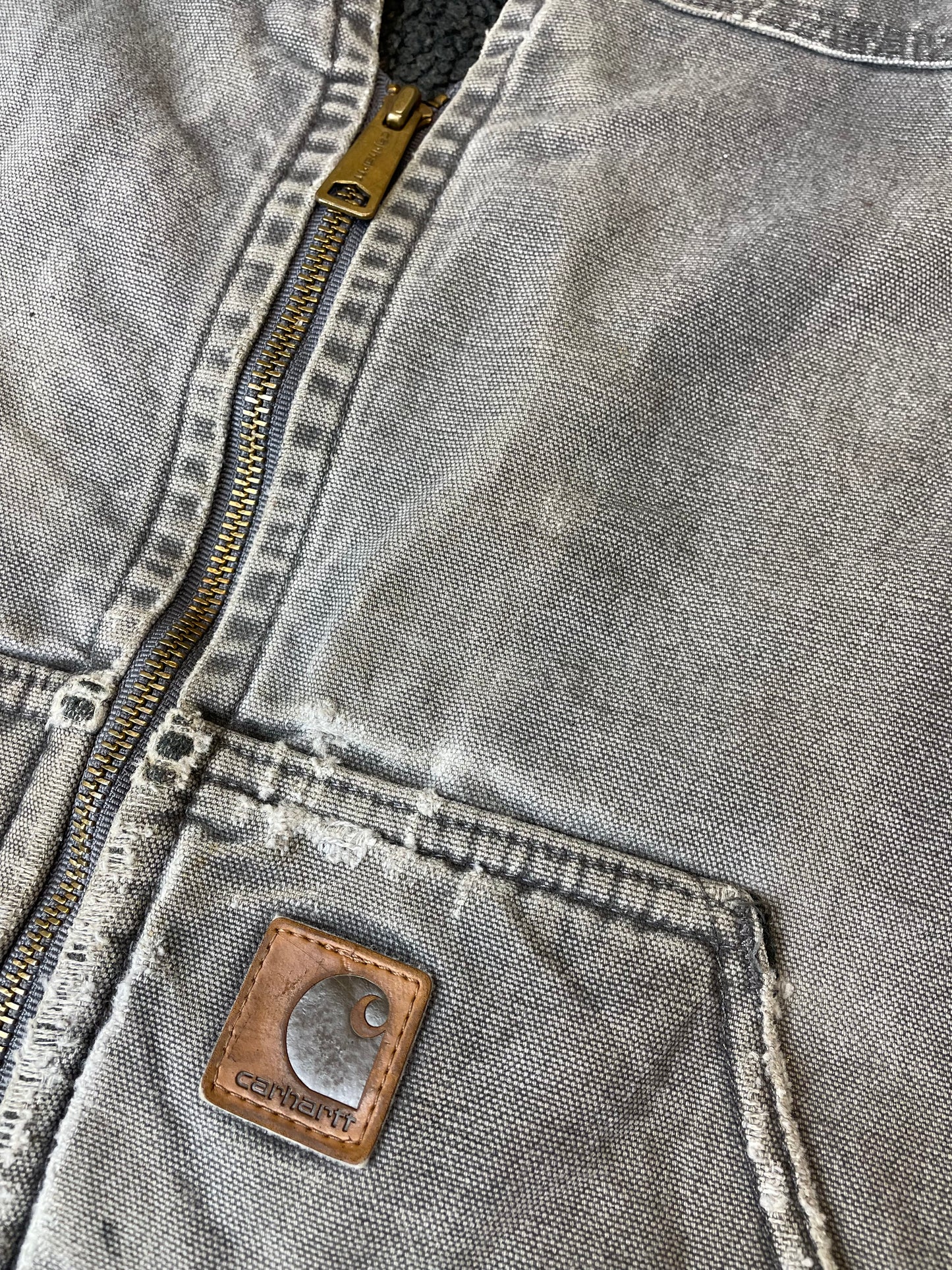 00s Carhartt Vest Grey M
