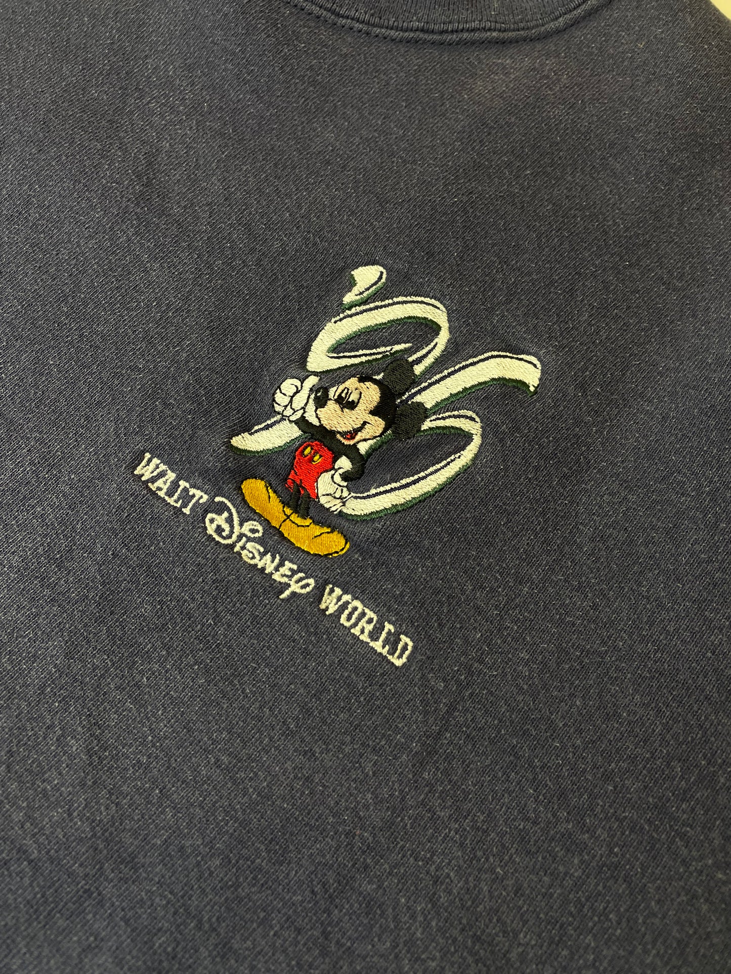 90s Walt Disney World Sweatshirt Navy L/M