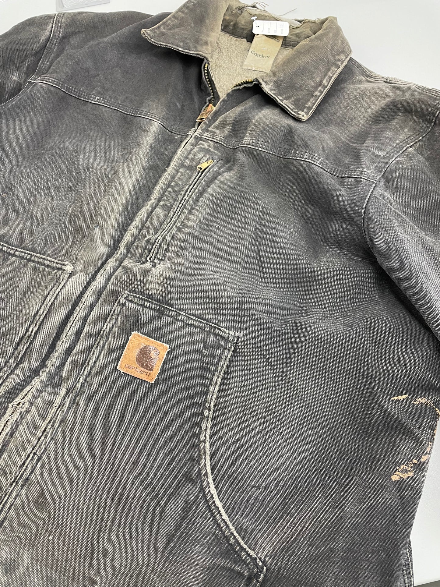 00s Carhartt Jacket Brown Grey XL