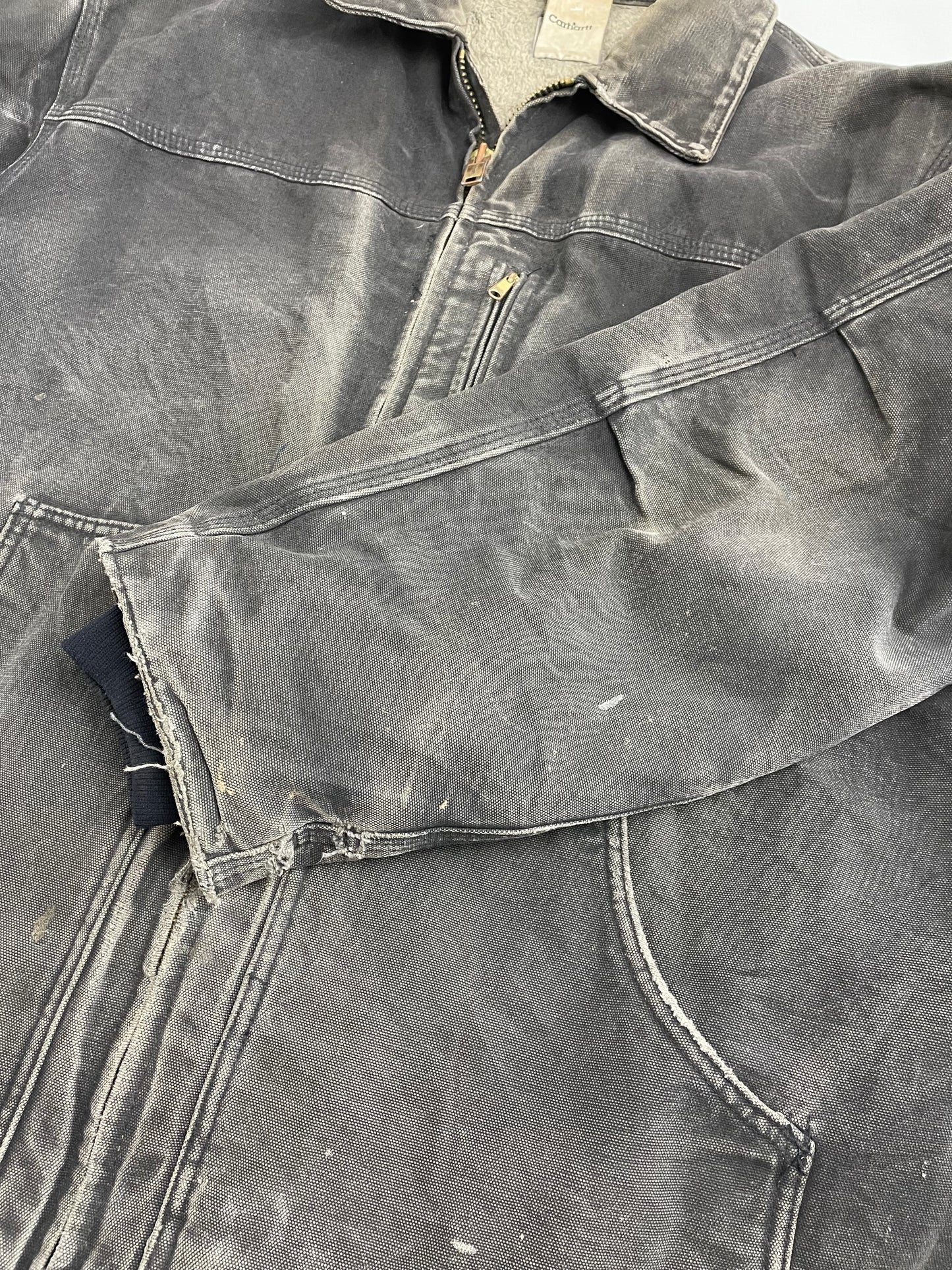 00s Carhartt Jacket Brown Grey XL