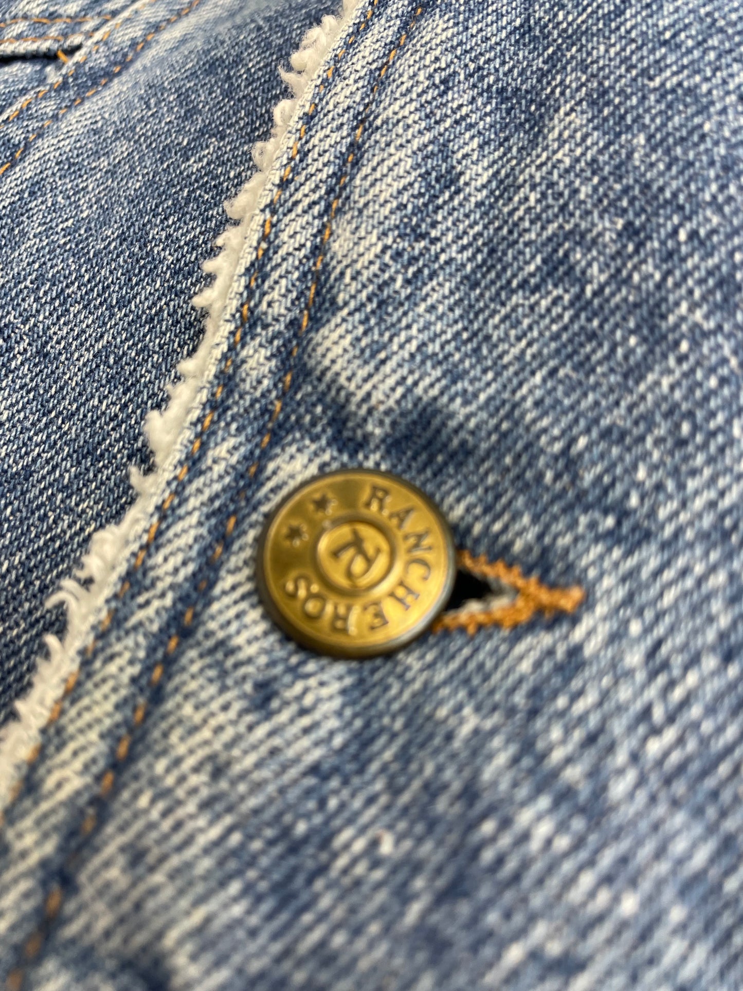 90s Rancheros Jacket Blue Jeans M/L