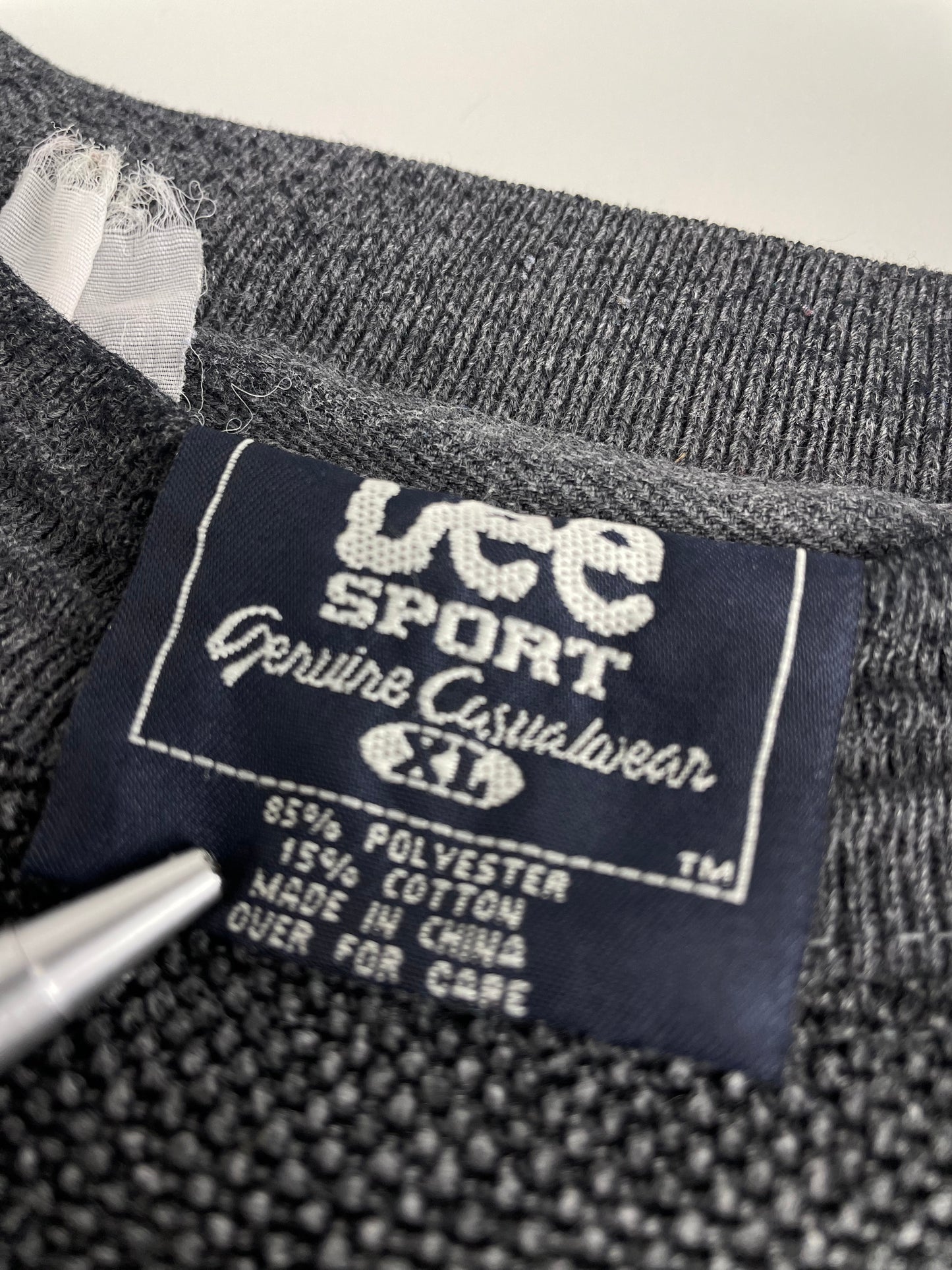 00s Lee Sport Philadelphia Flyers Sweatshirt Grey Black XL