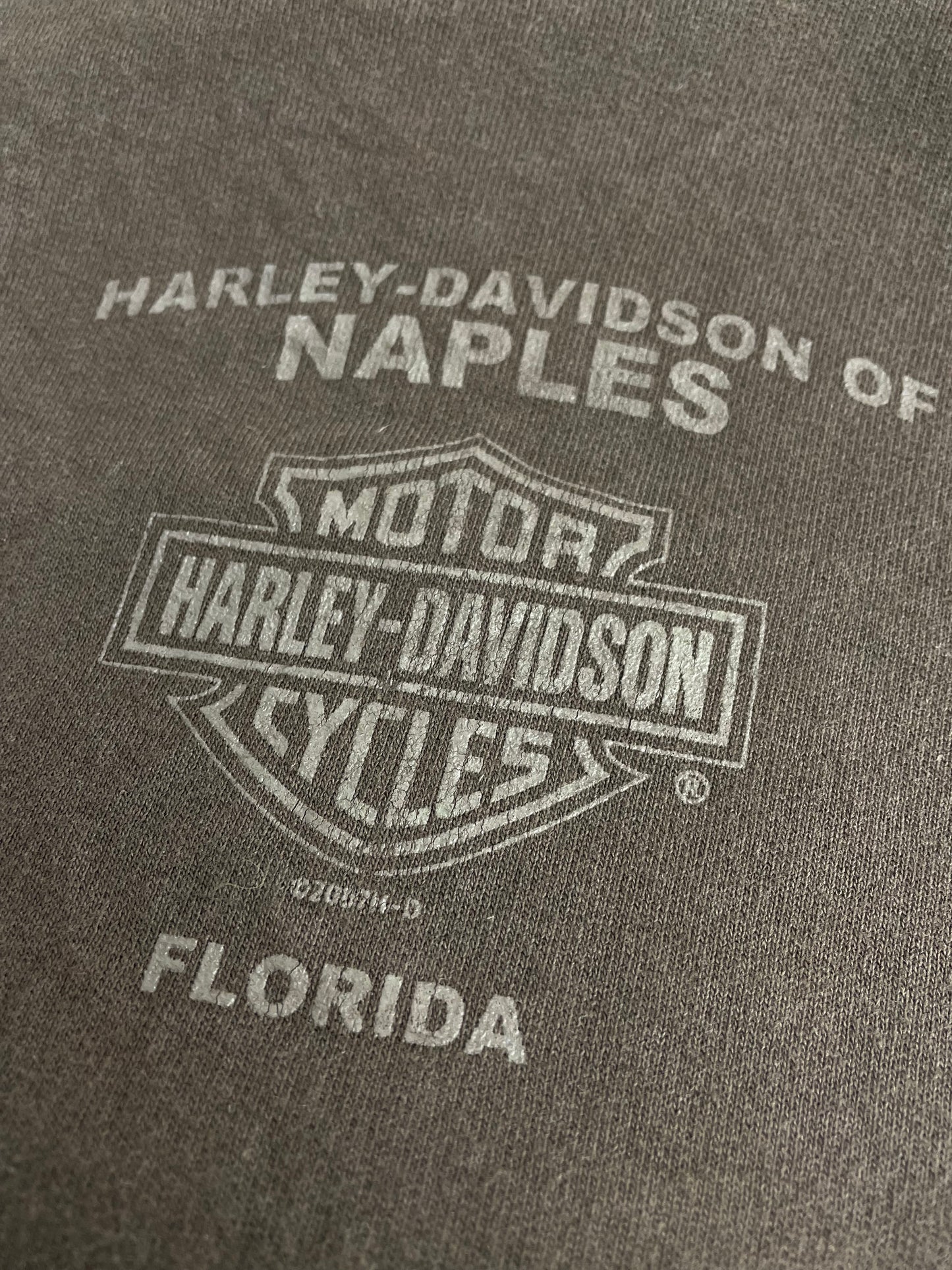 00s Harley Davidson Sweatshirt Brown S