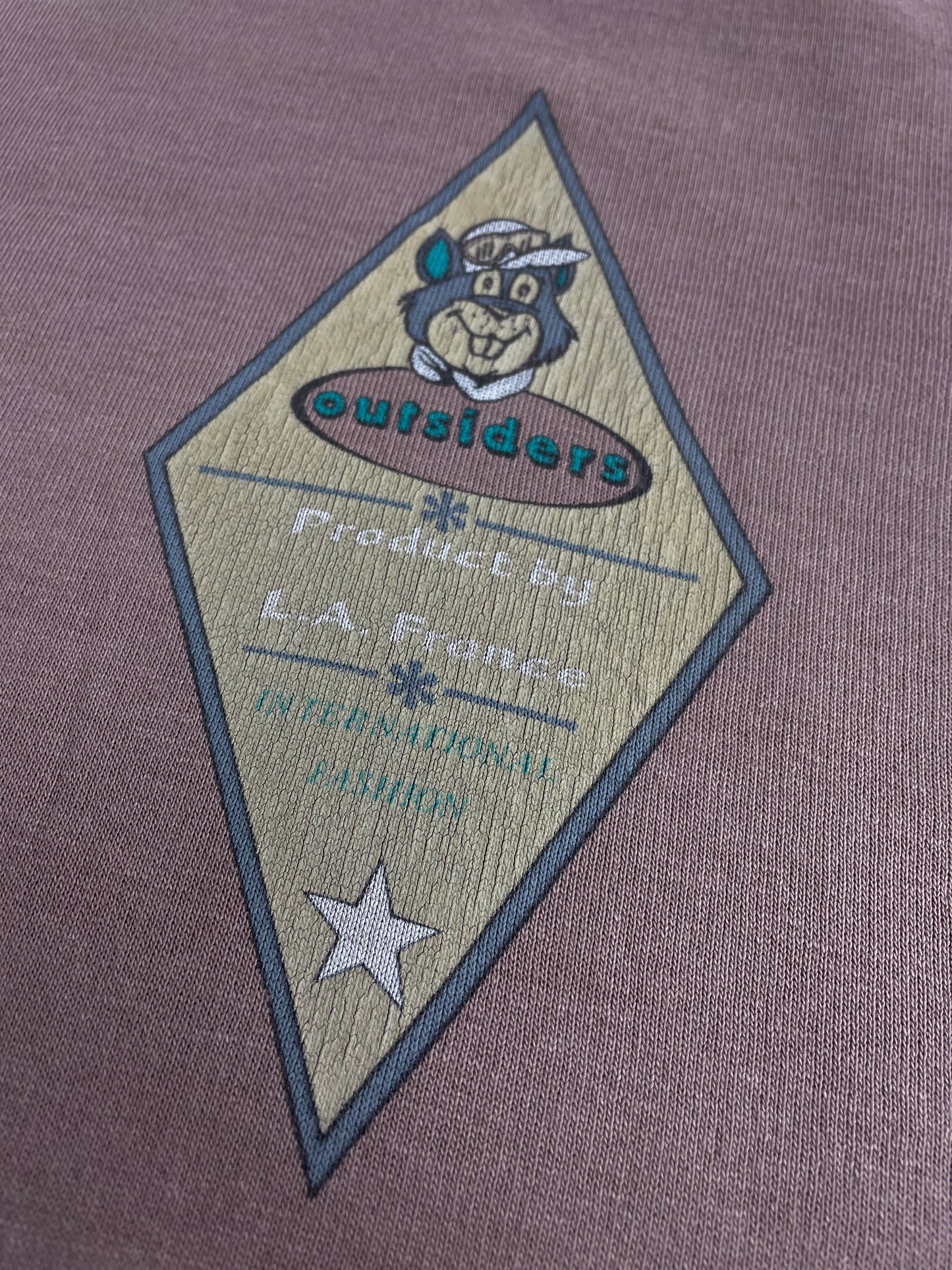 80s Outsiders Sweatshirt Brown M/L