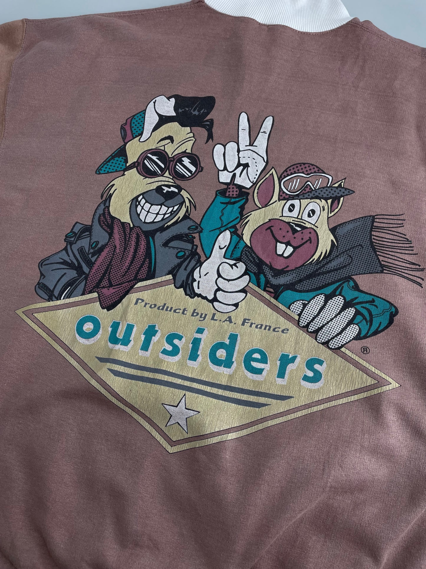 80s Outsiders Sweatshirt Brown M/L