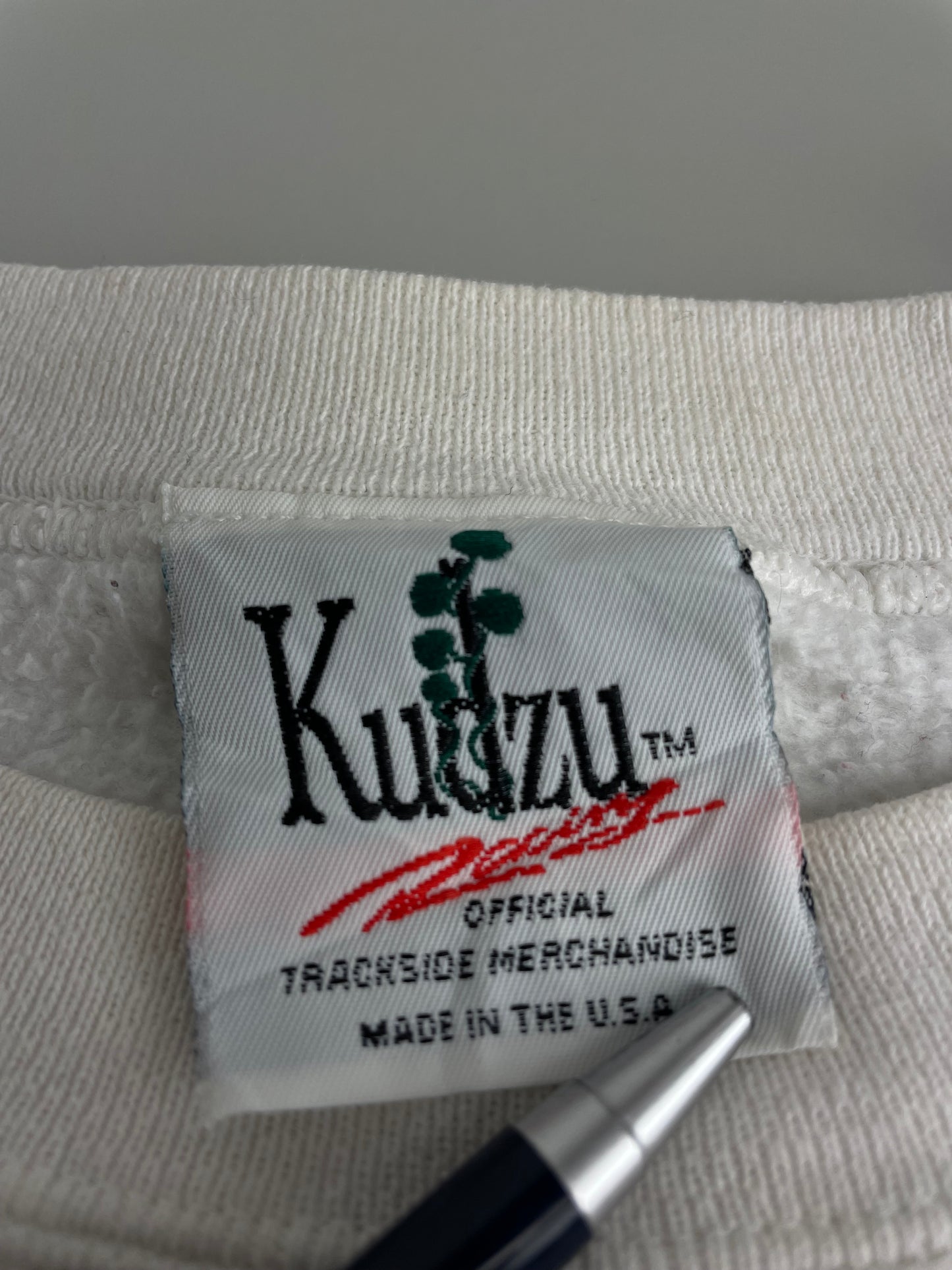 90s NASCAR Bill Elliot Kuuzu Sweatshirt White L/XL