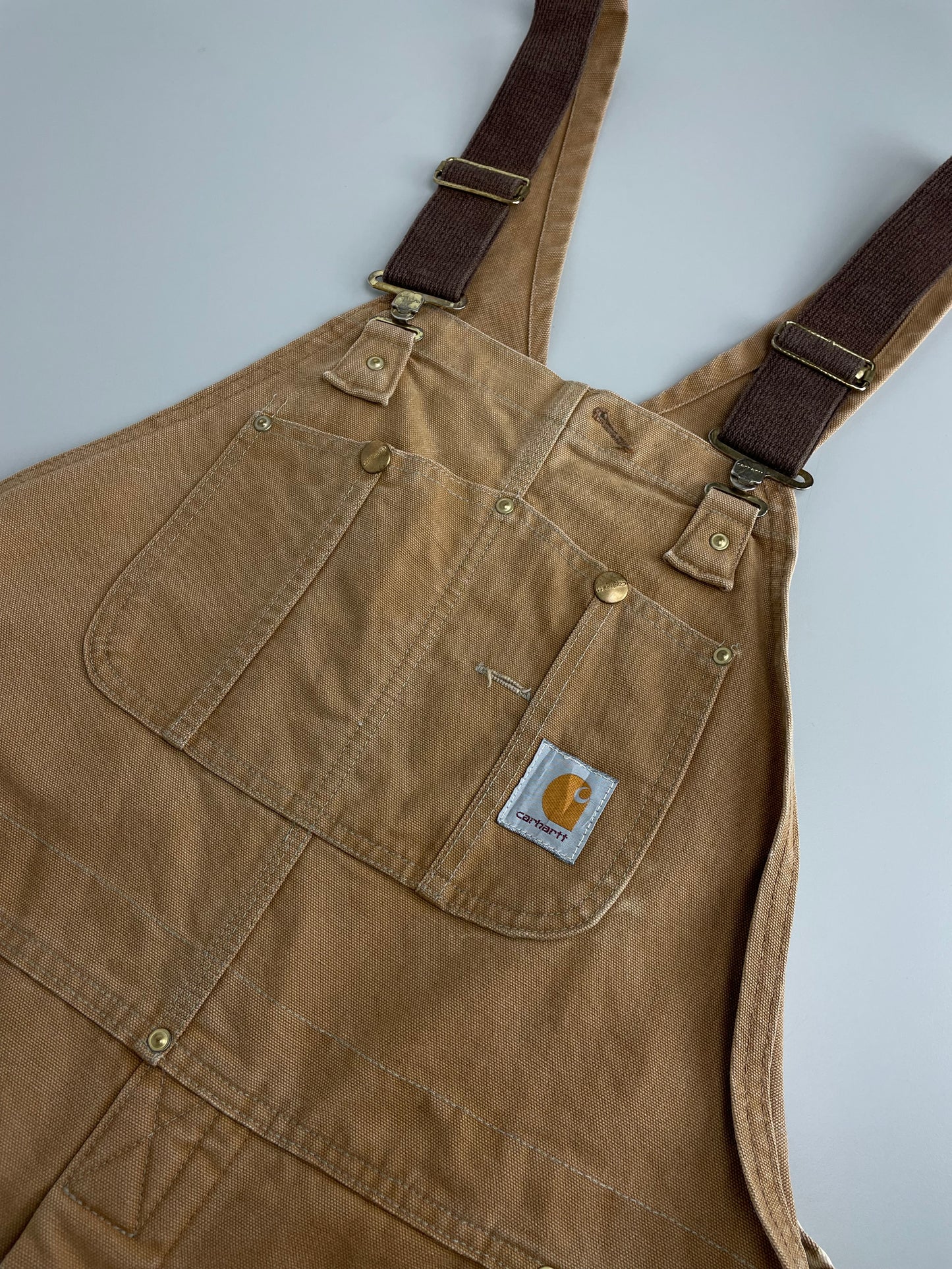 00s Carhartt Dungaree Beige Brown 40x32
