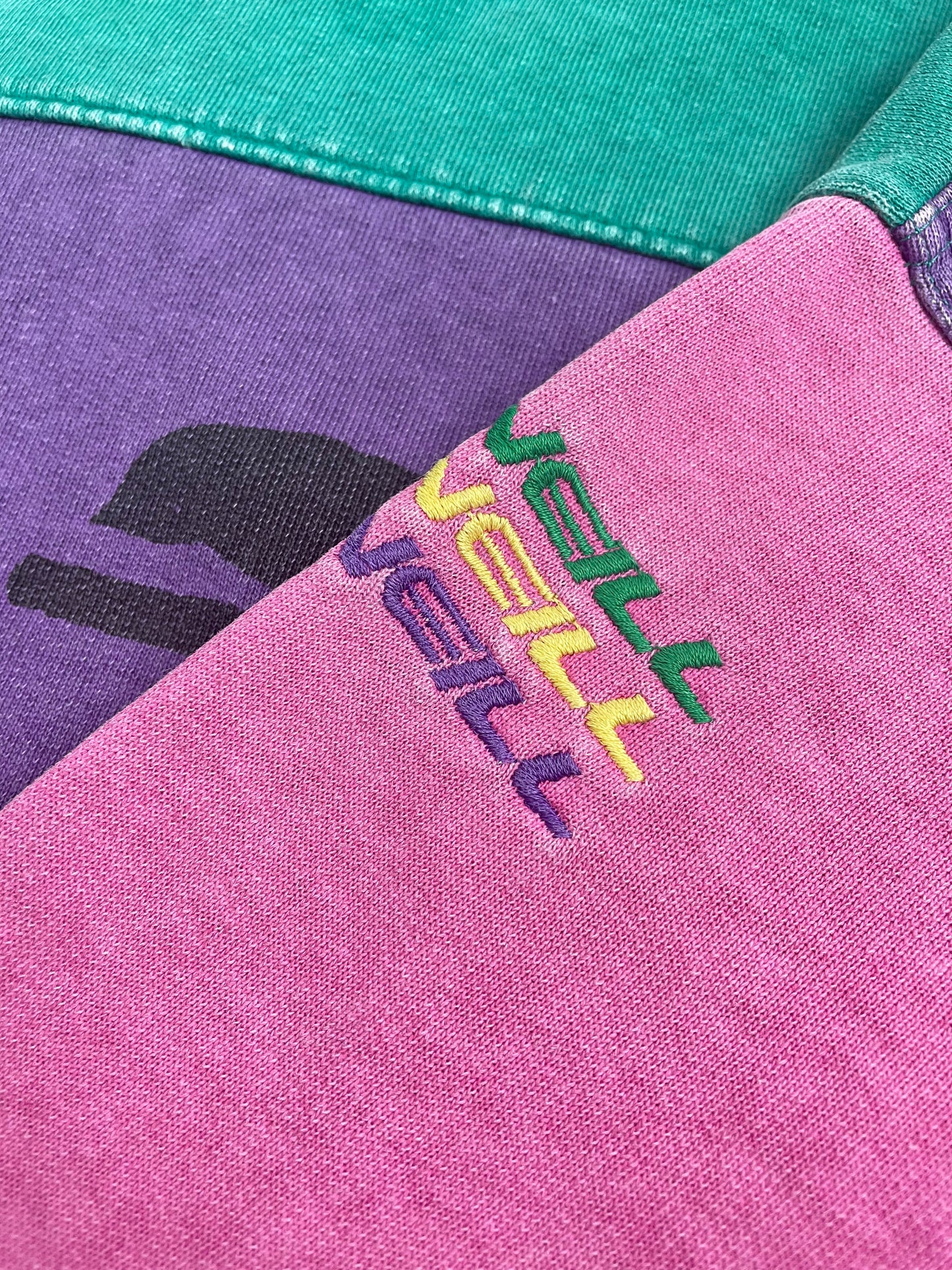 90s O`Neill Sweatshirt Purple Green L/XL