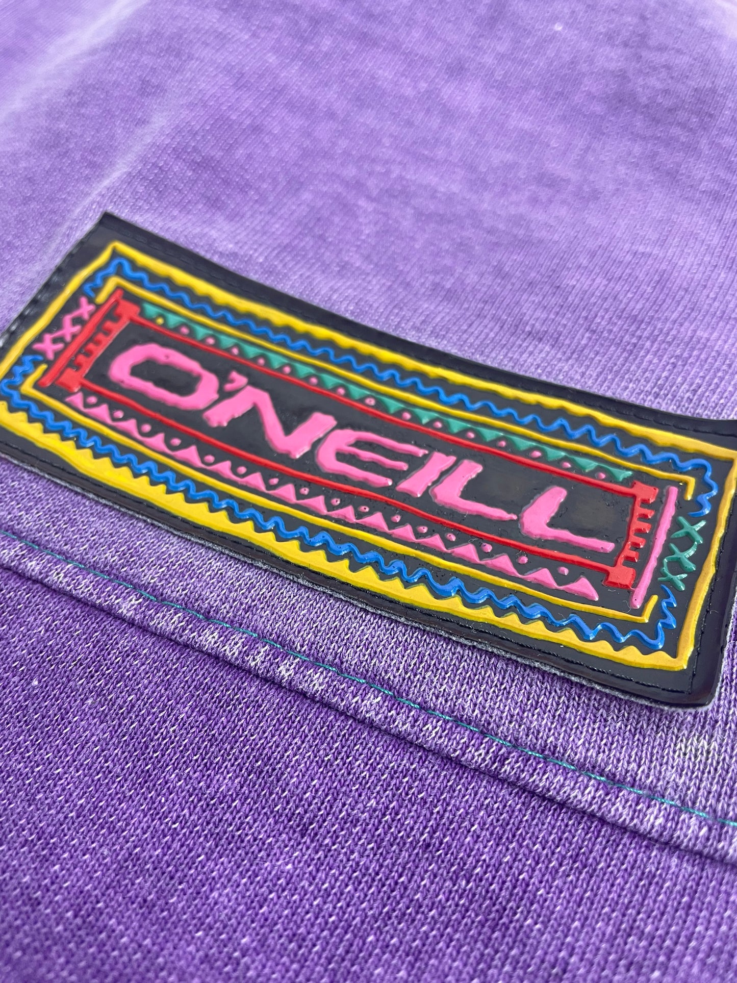 90s O`Neill Sweatshirt Purple Green L/XL
