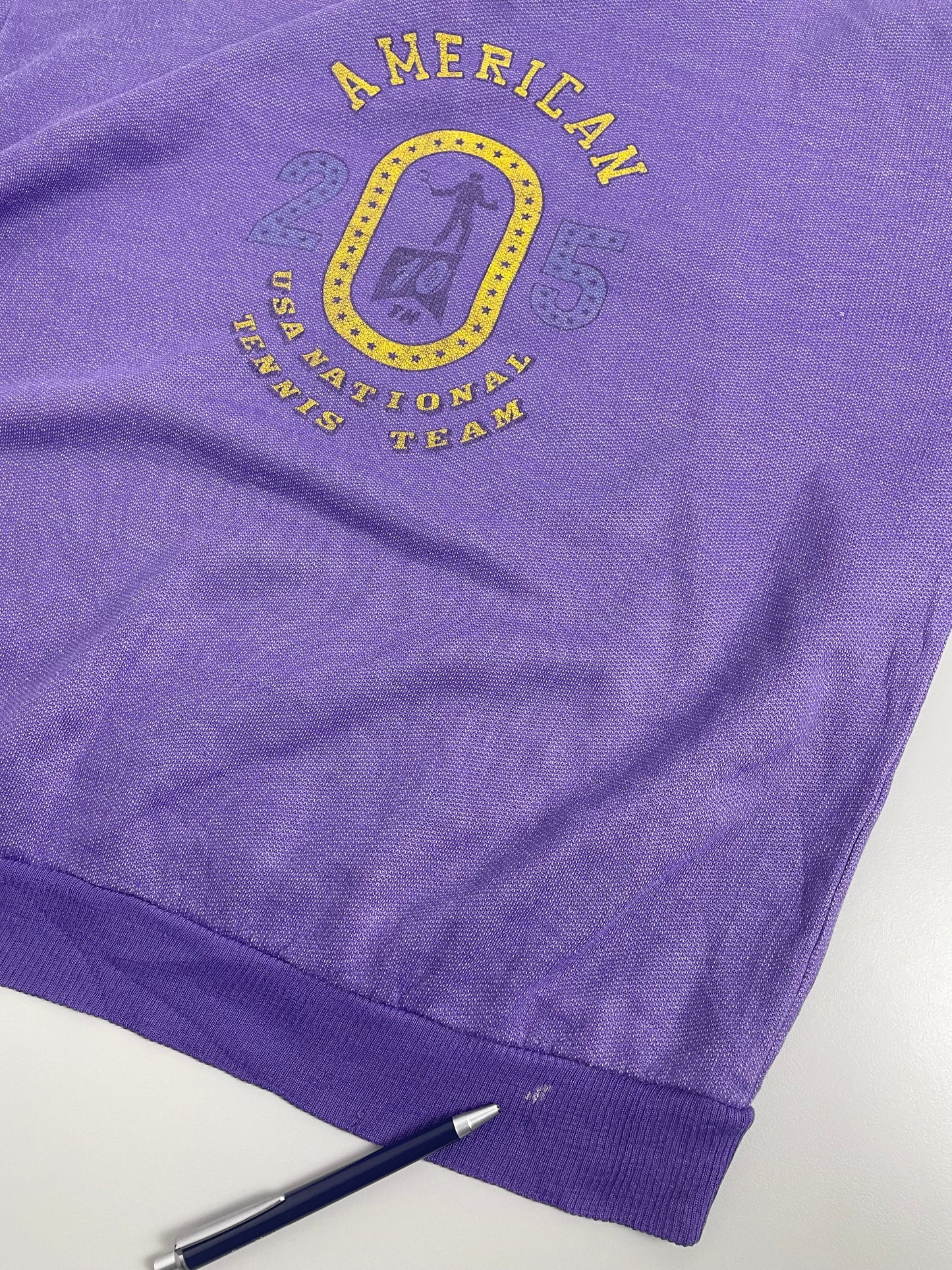 80s Unbranded Sweatshirt Purple XL/L