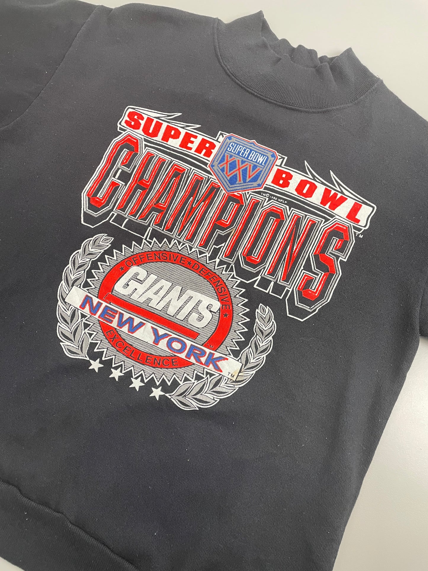 80s Fun Stuff New York Giants NFL Sweatshirt Black M