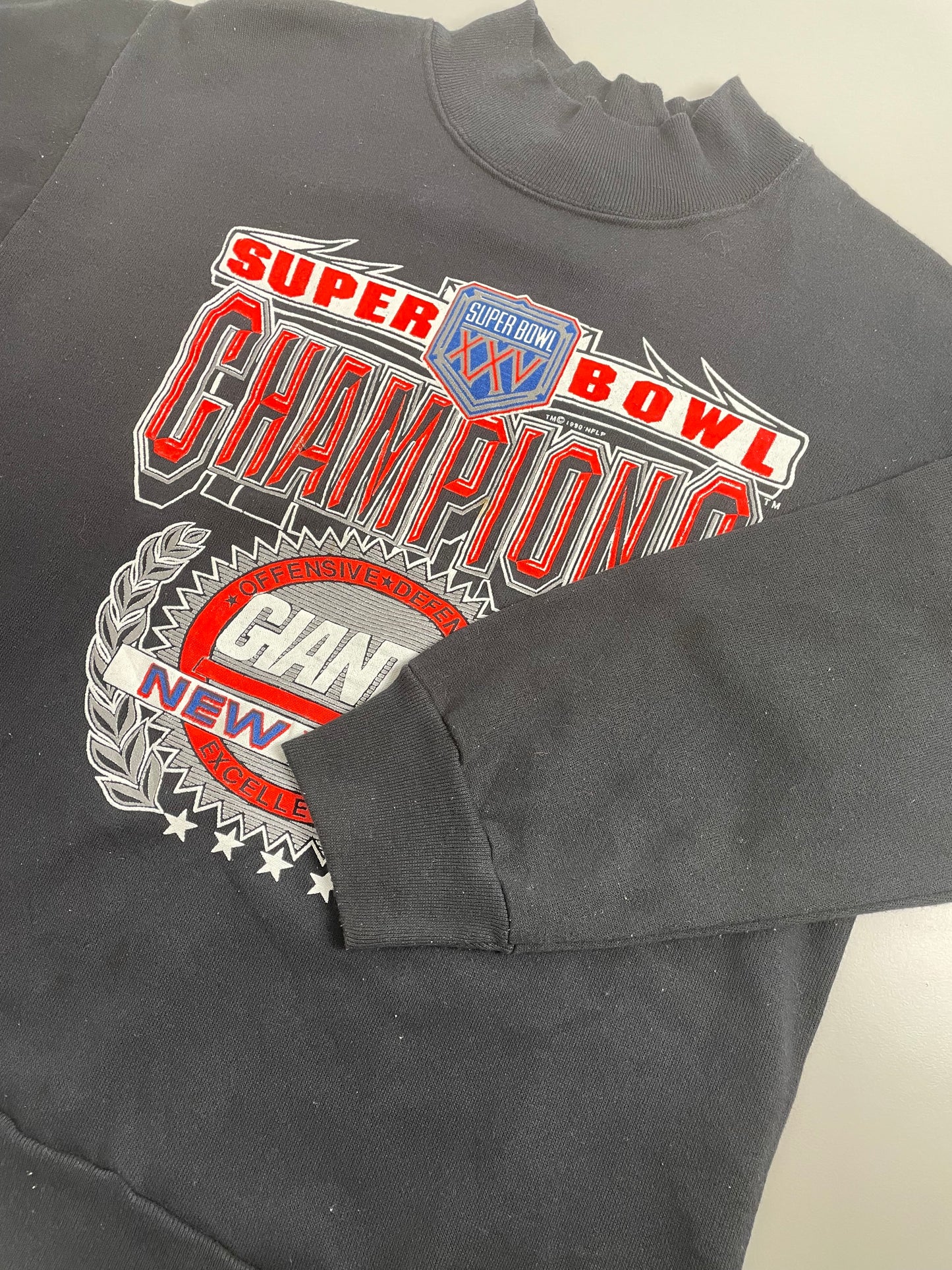 80s Fun Stuff New York Giants NFL Sweatshirt Black M