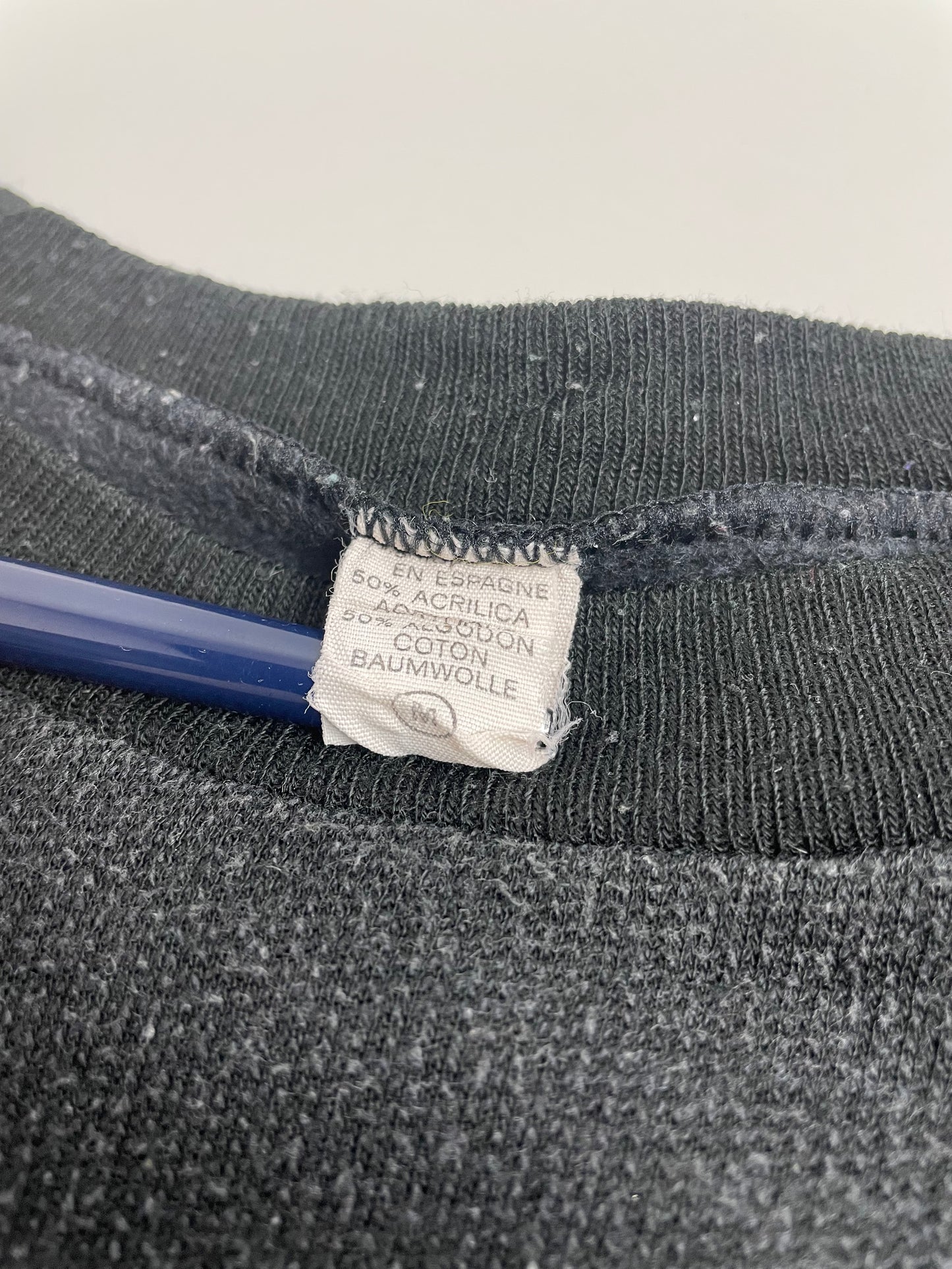 80s Unbranded Sweatshirt Black M