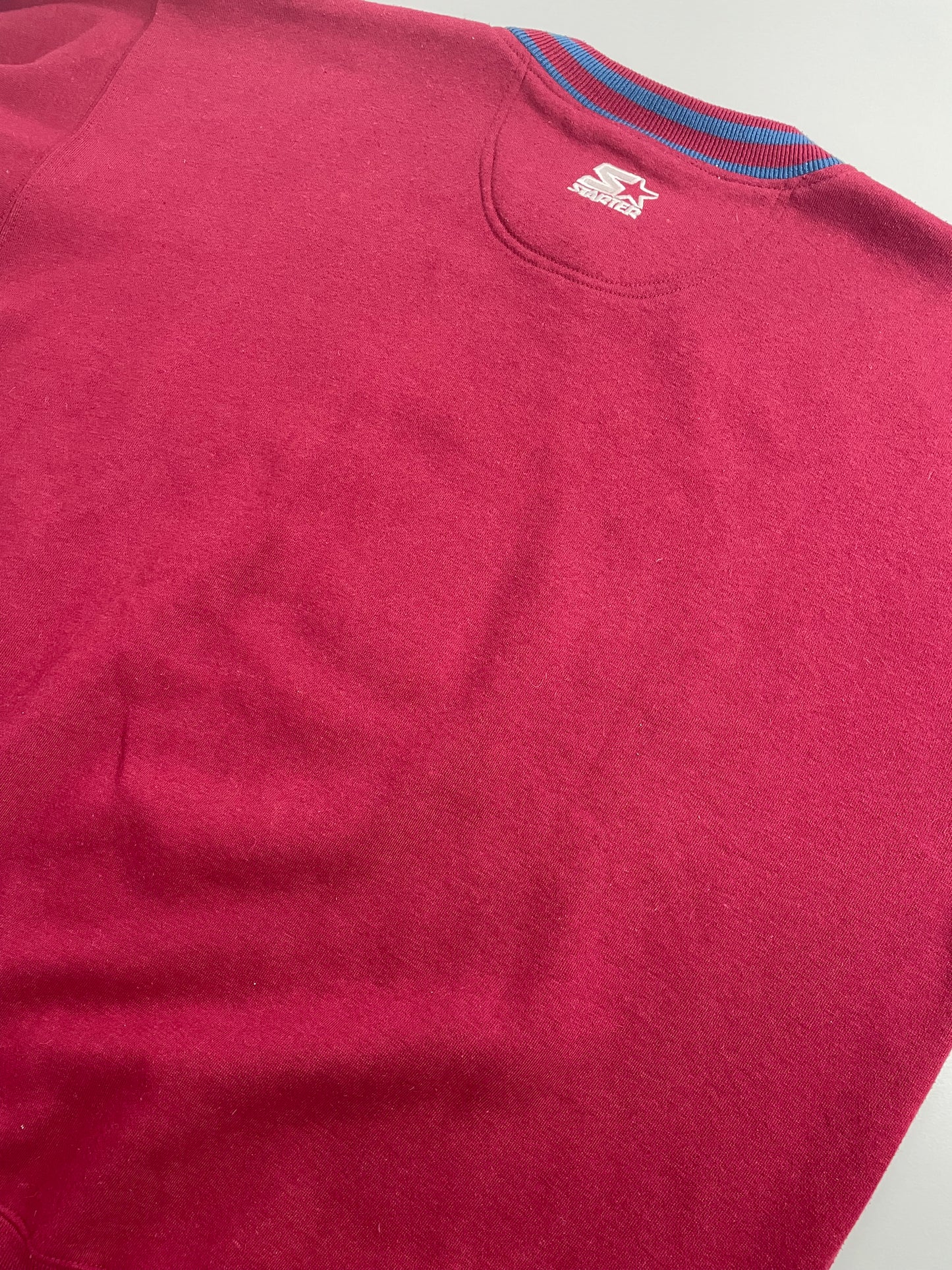 90s Starter Colorado Avalanche NHL Sweatshirt Red L