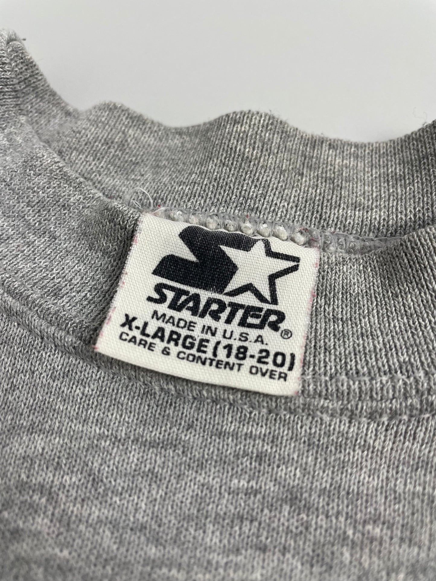 90s Starter Chicago Cubs MLB Sweatshirt Grey S/M