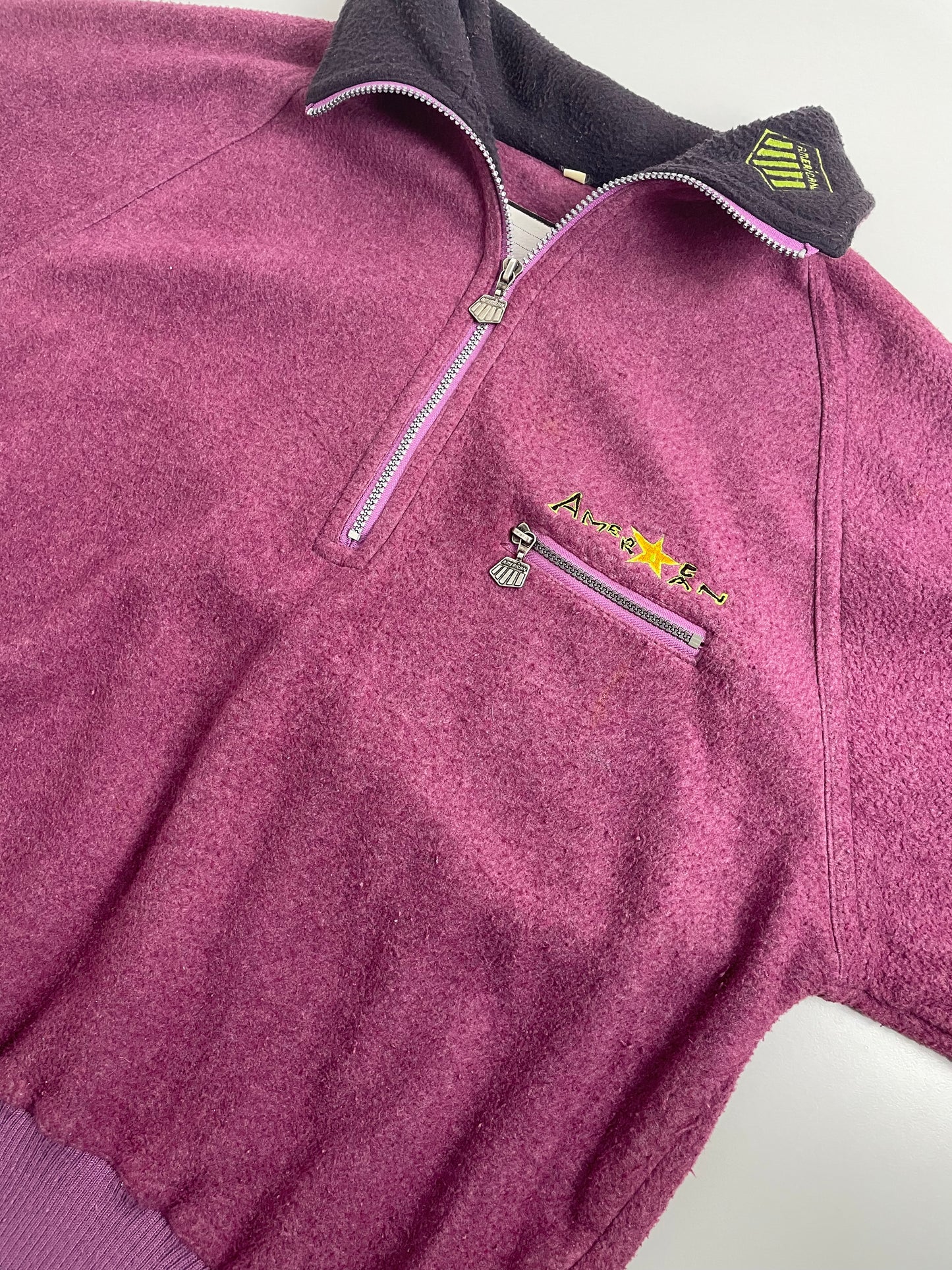 90s American Fleece Red M