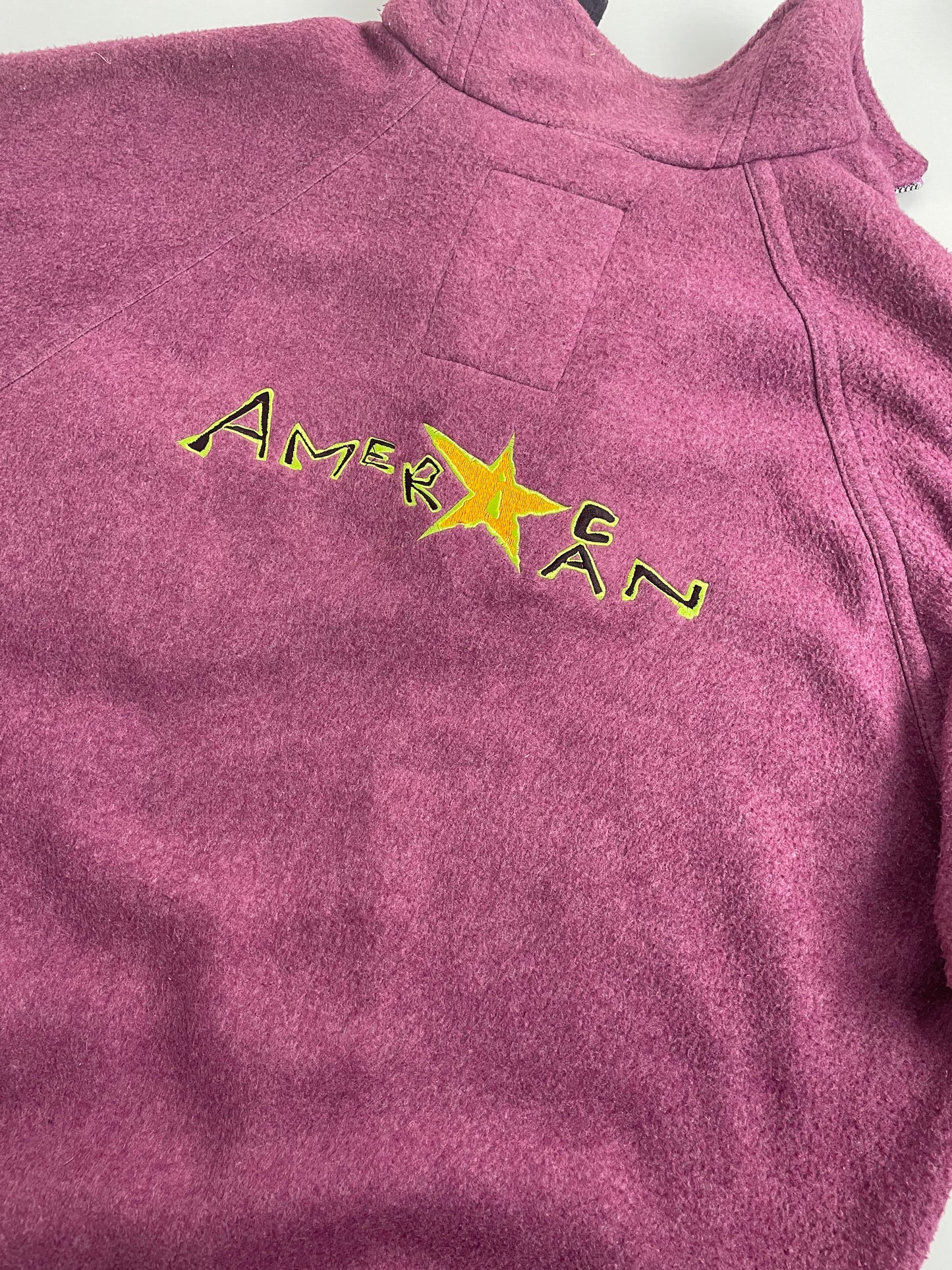 90s American Fleece Red M