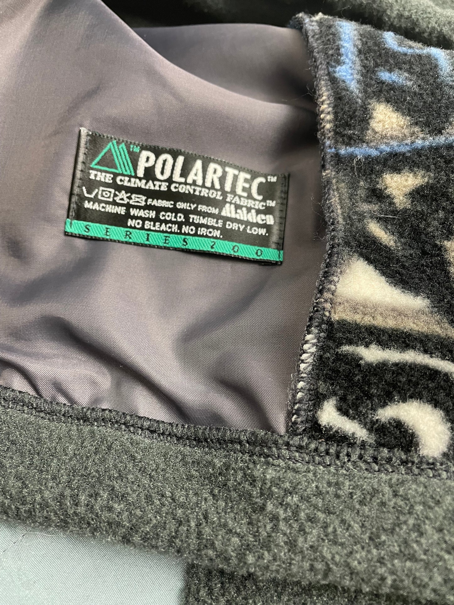 90s Salewa Fleece Purple Black XL