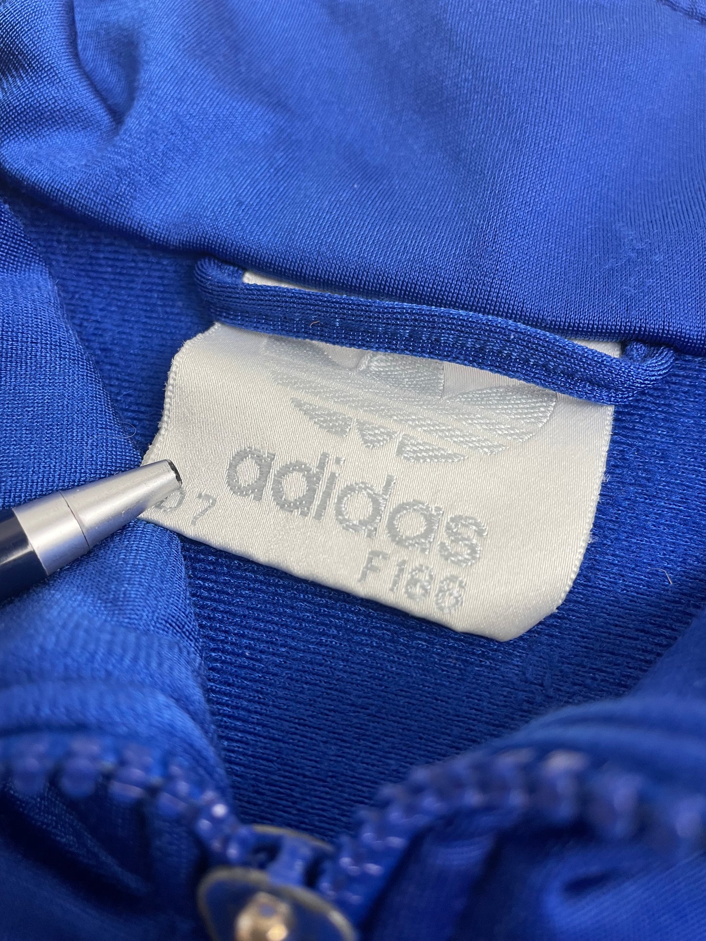 90s Adidas Trackjacket Blue L